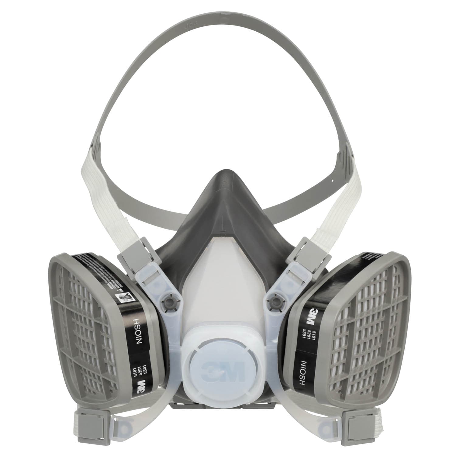 3M Half Facepiece Disposable Respirator Assembly 51P71, Organic Vapor, P95_2