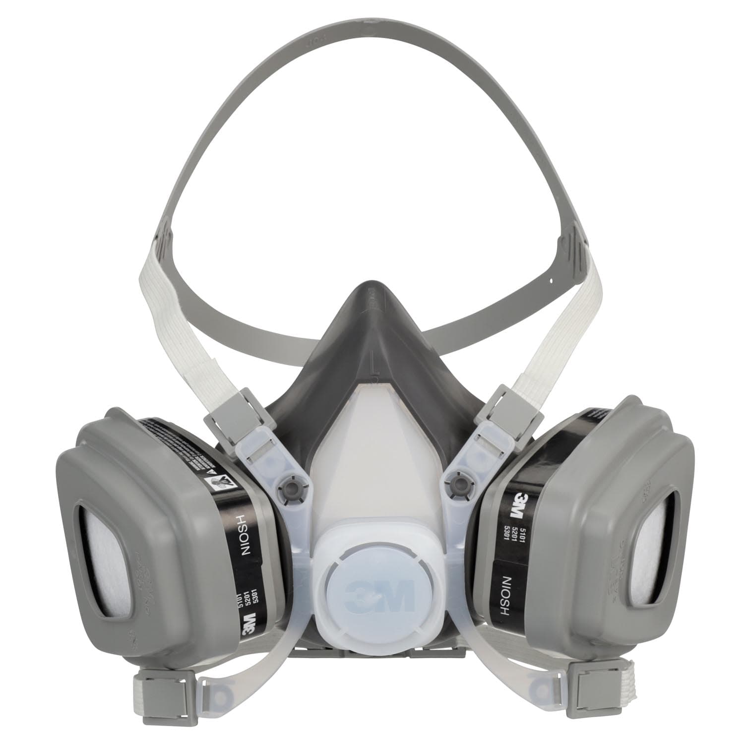 3M Half Facepiece Disposable Respirator Assembly 53P71, Organic Vapor/P95 Respiratory Protection_1