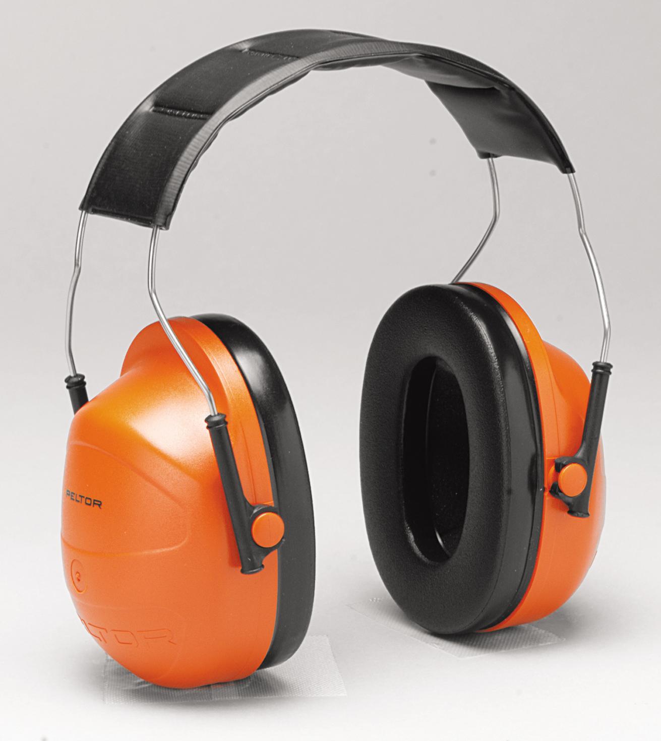 3M™ PELTOR™ Hi-Viz Earmuffs H31A, Over-the-Head