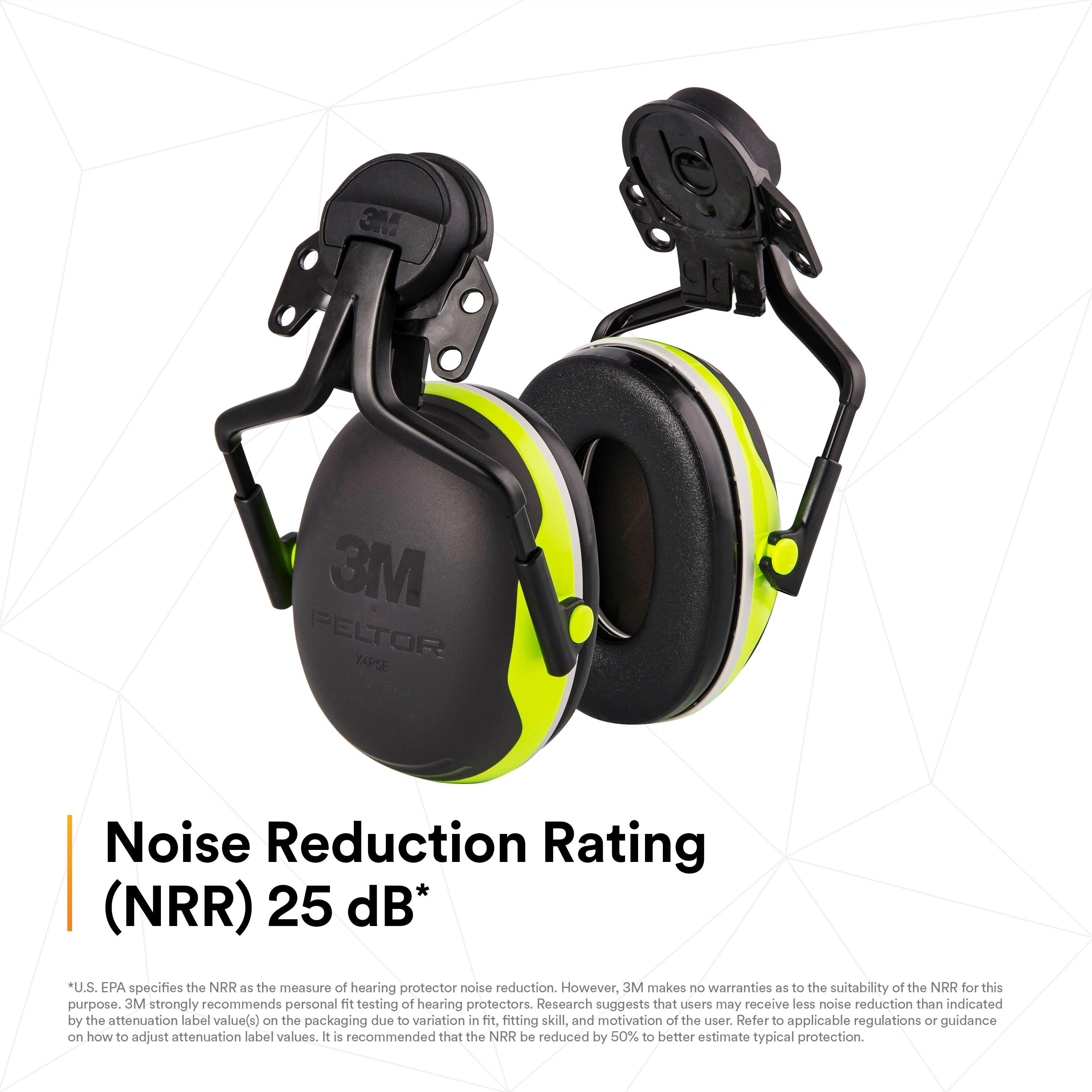 3M™ PELTOR™ Hard Hat Attached Electrically Insulated Earmuffs X4P5E