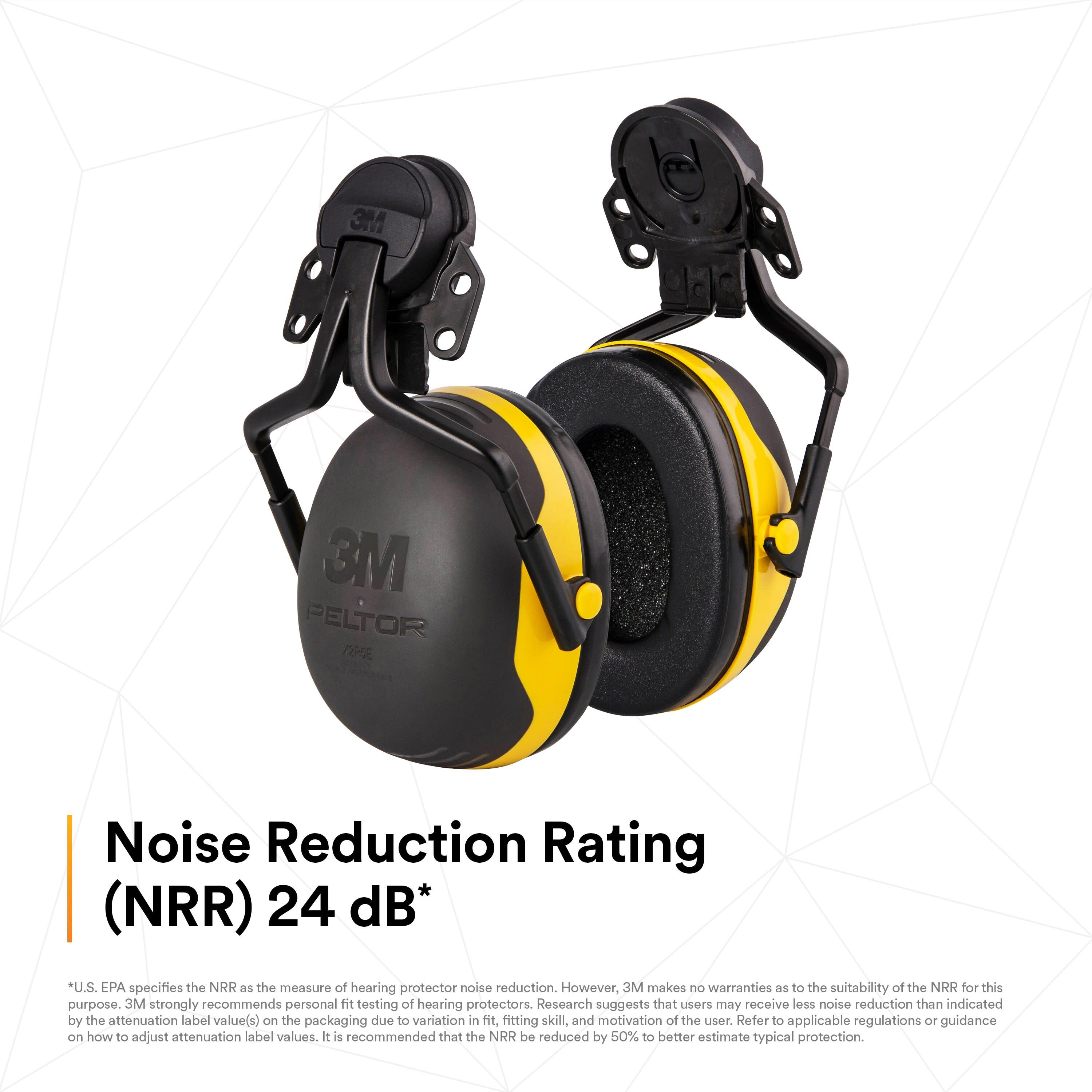 3M™ PELTOR™ Hard Hat Attached Electrically Insulated Earmuffs X2P5E