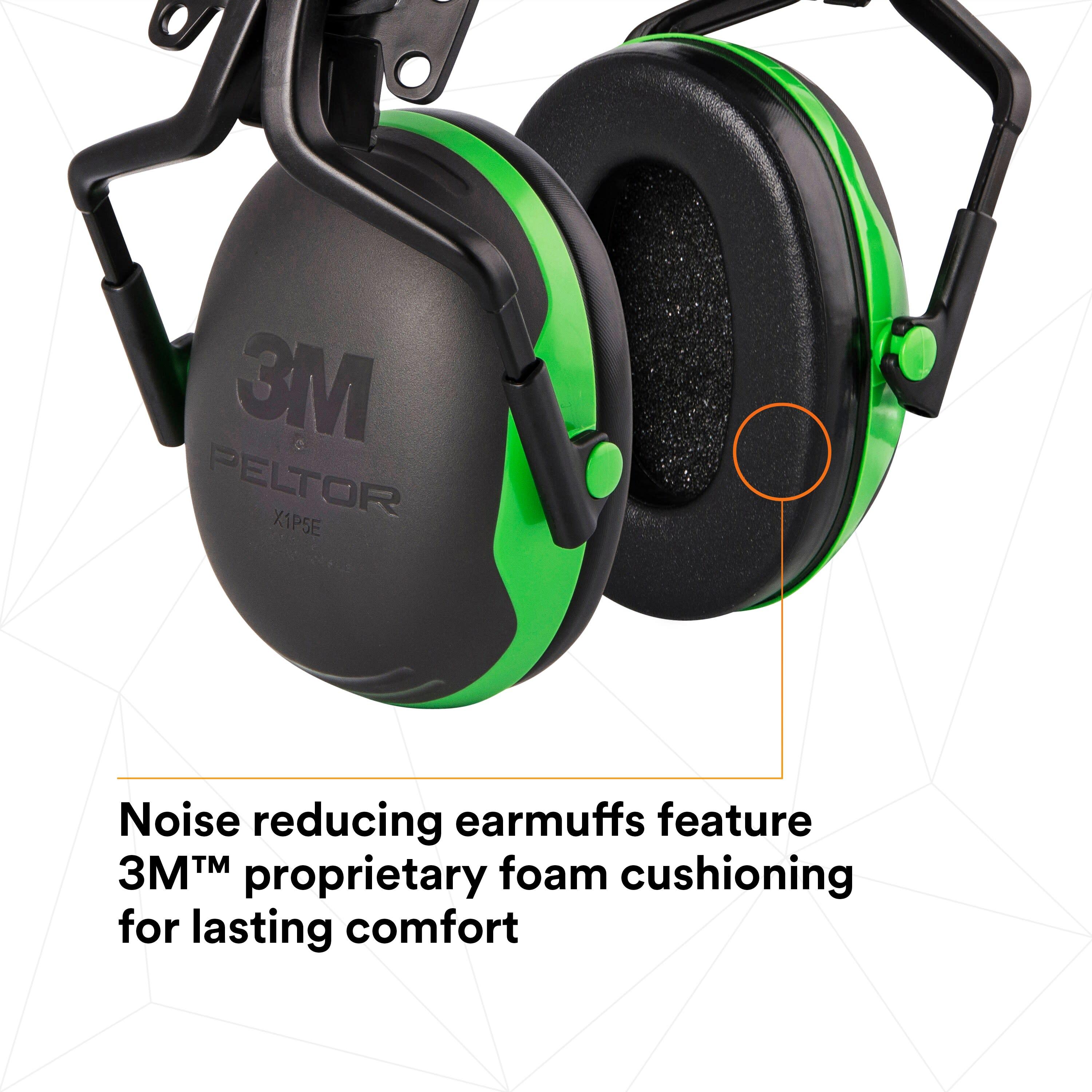 3M™ PELTOR™ Hard Hat Attached Electrically Insulated Earmuffs X1P5E