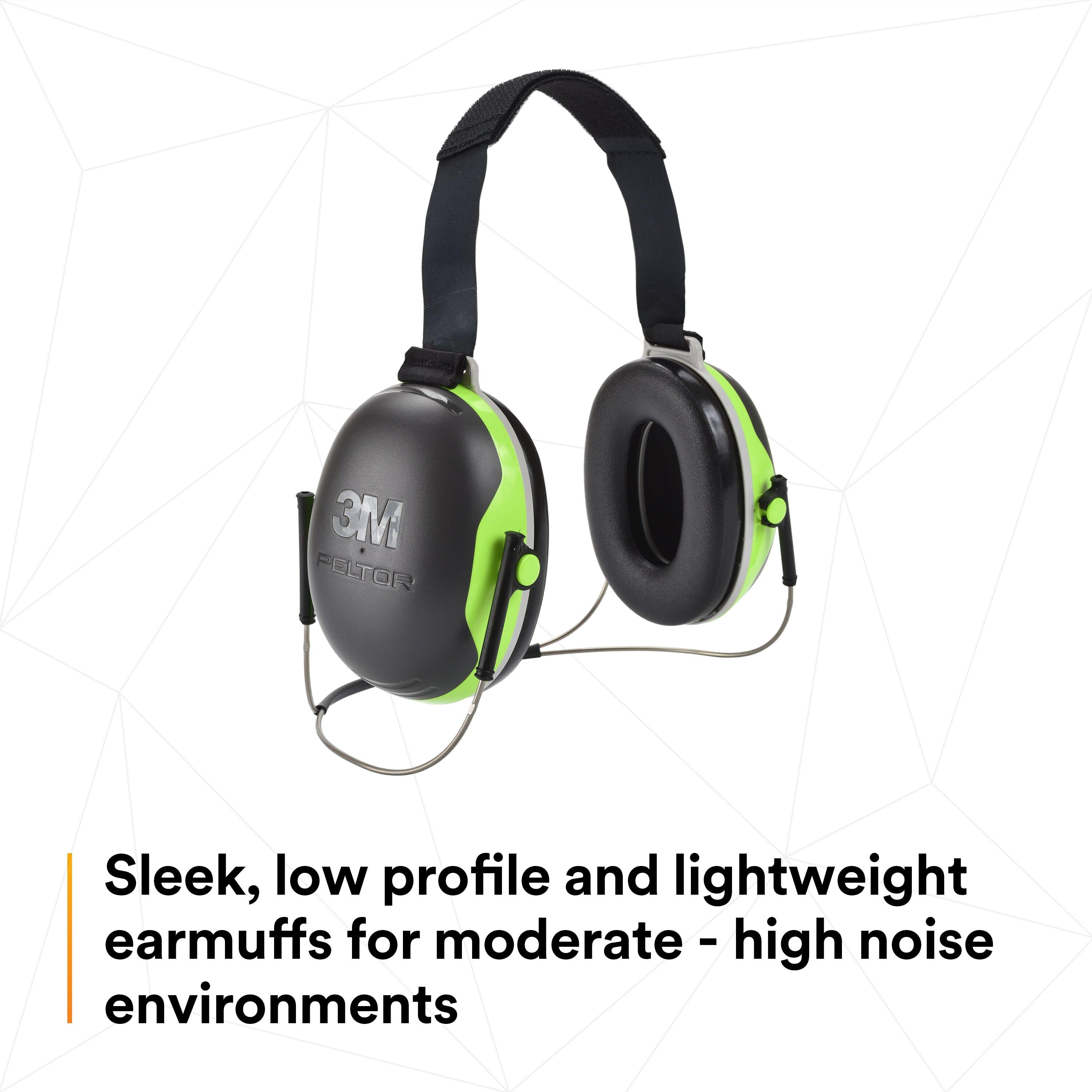 3M™ PELTOR™ X4 Earmuffs X4B, Behind-the-Head