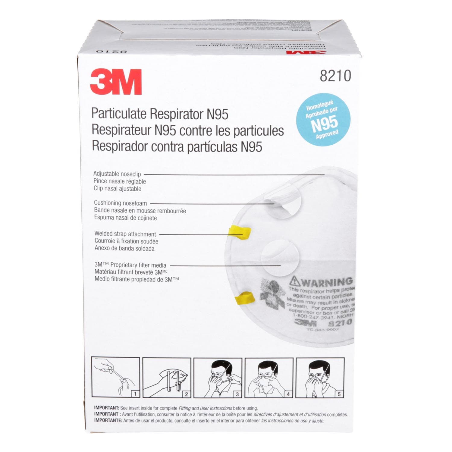 3M Particulate Respirator 8210_7