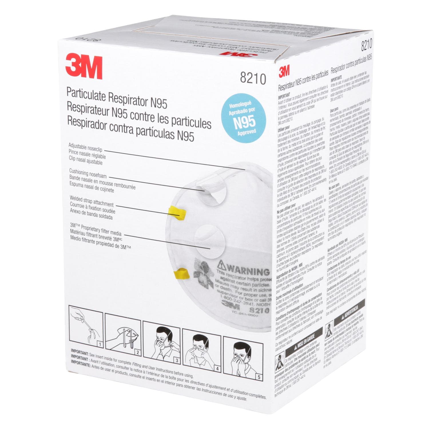 3M Particulate Respirator 8210_9