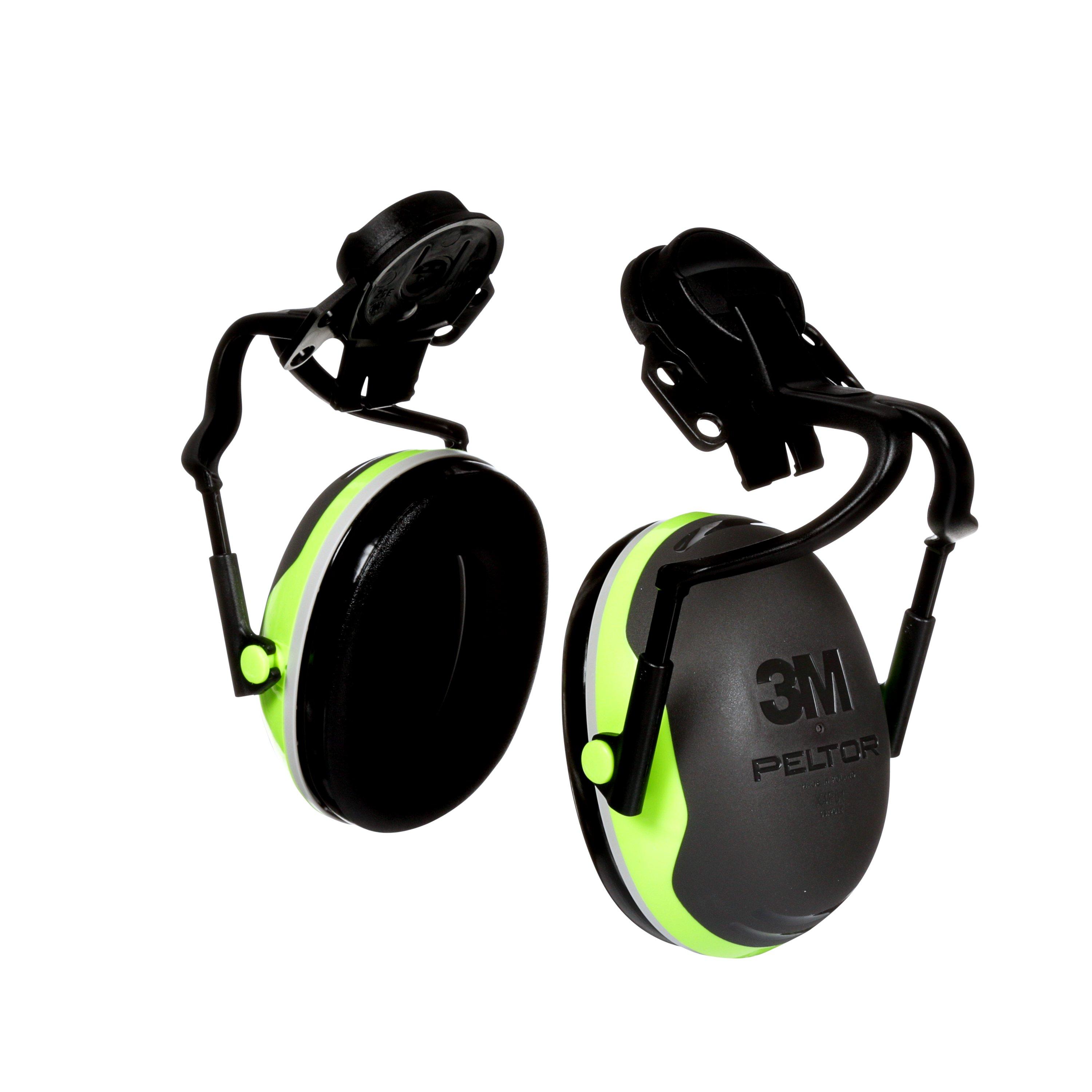 3M™ PELTOR™ X4 Earmuffs X4P51E, Hard Hat Attached