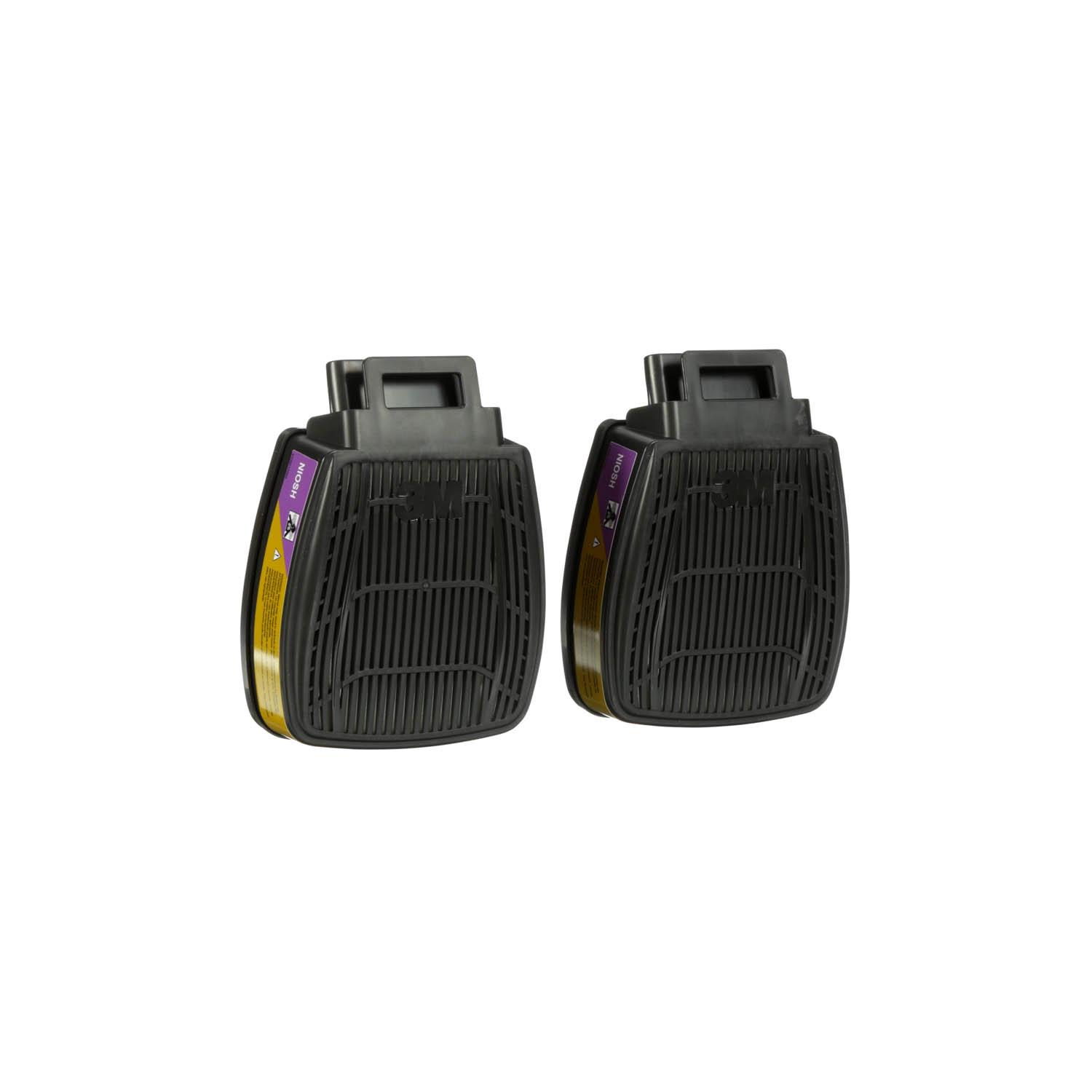 3M™ Secure Click™ Multi-Gas/Vapor Cartridge/Filter P100 D80926