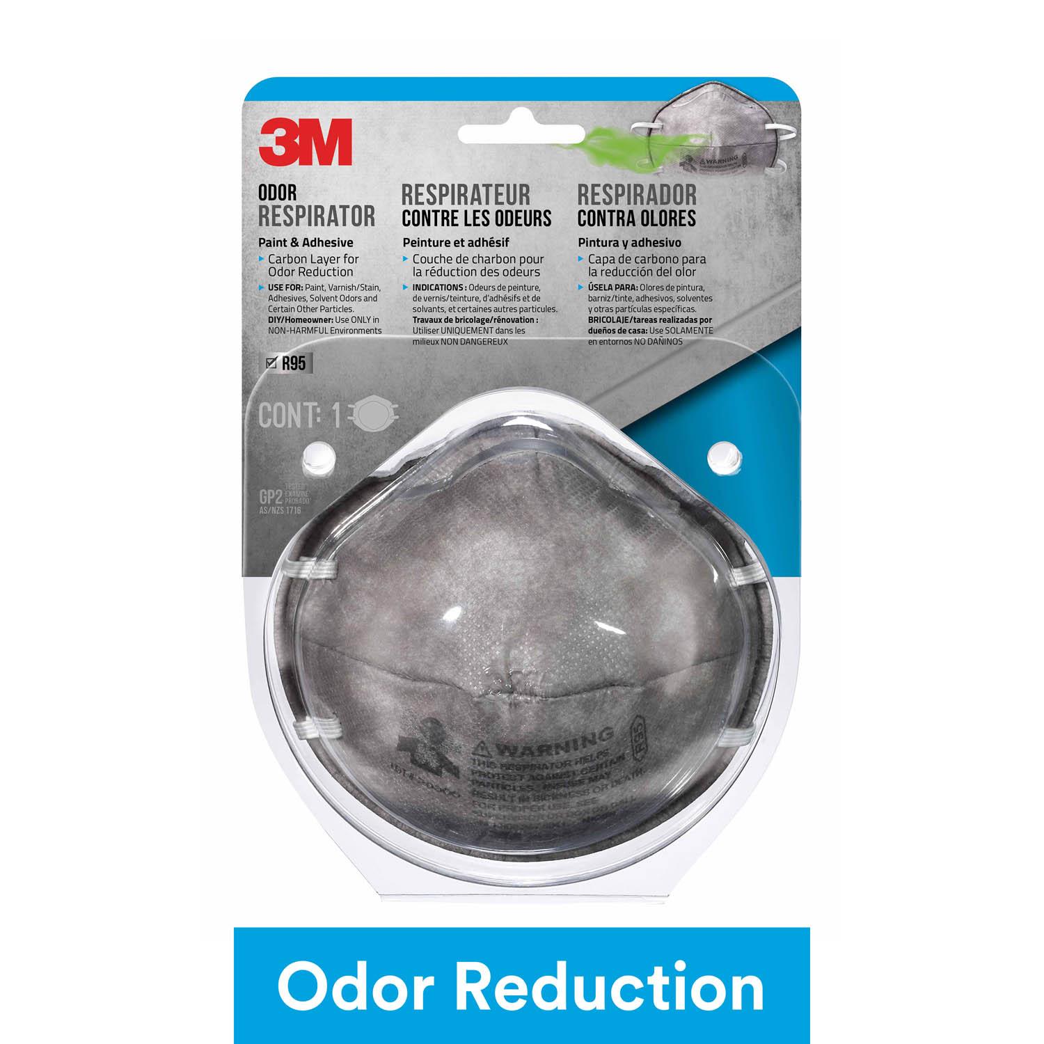 3M™ Clip-Strip Paint Odor Respirator, 8247P12-S, 1ea/pk