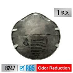 3M™ Workshop Odor Respirator, 8247H1-DC, 1 each/pack