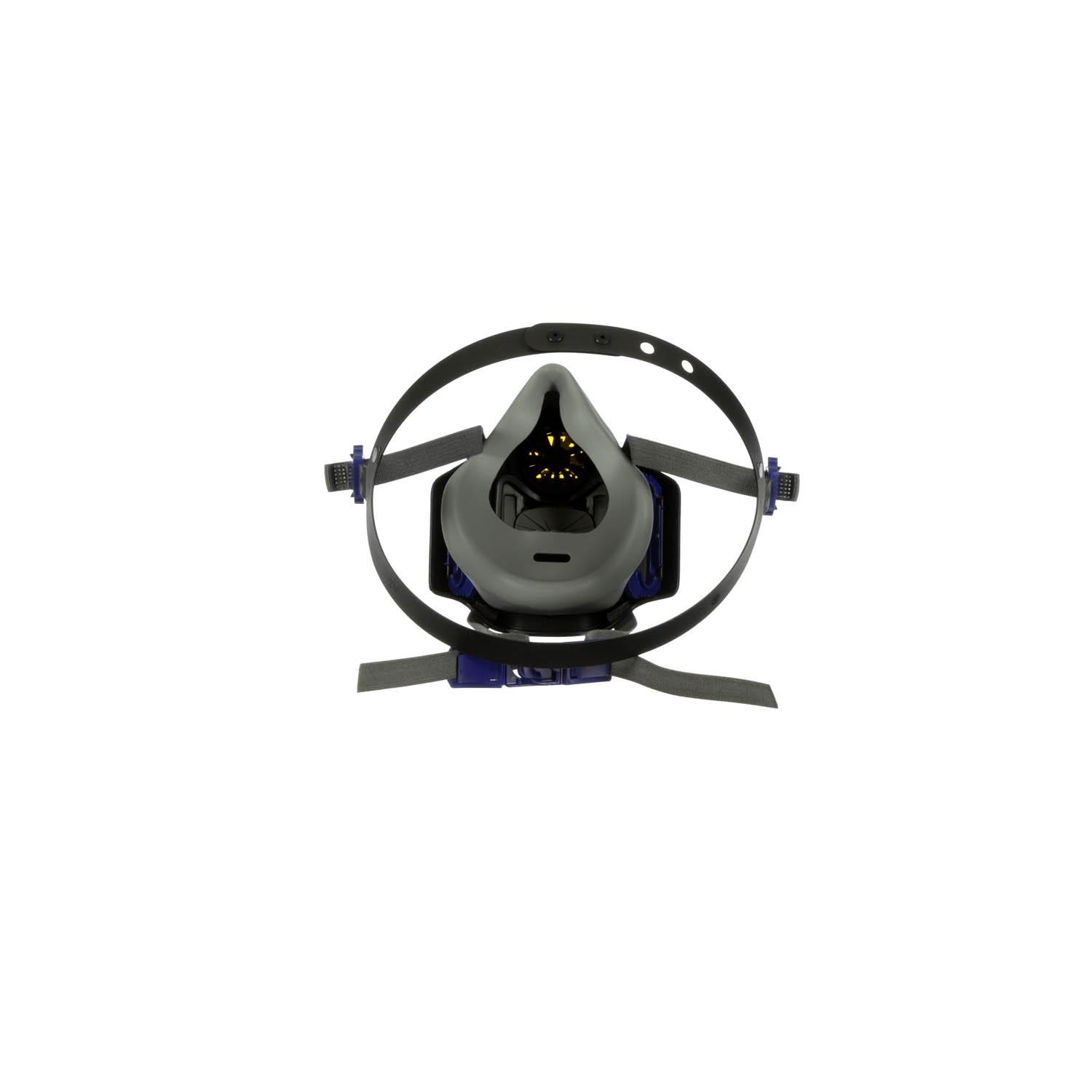 3M™ Secure Click™ Half Facepiece Reusable Respirator with Speaking
Diaphragm HF-801SD, Small