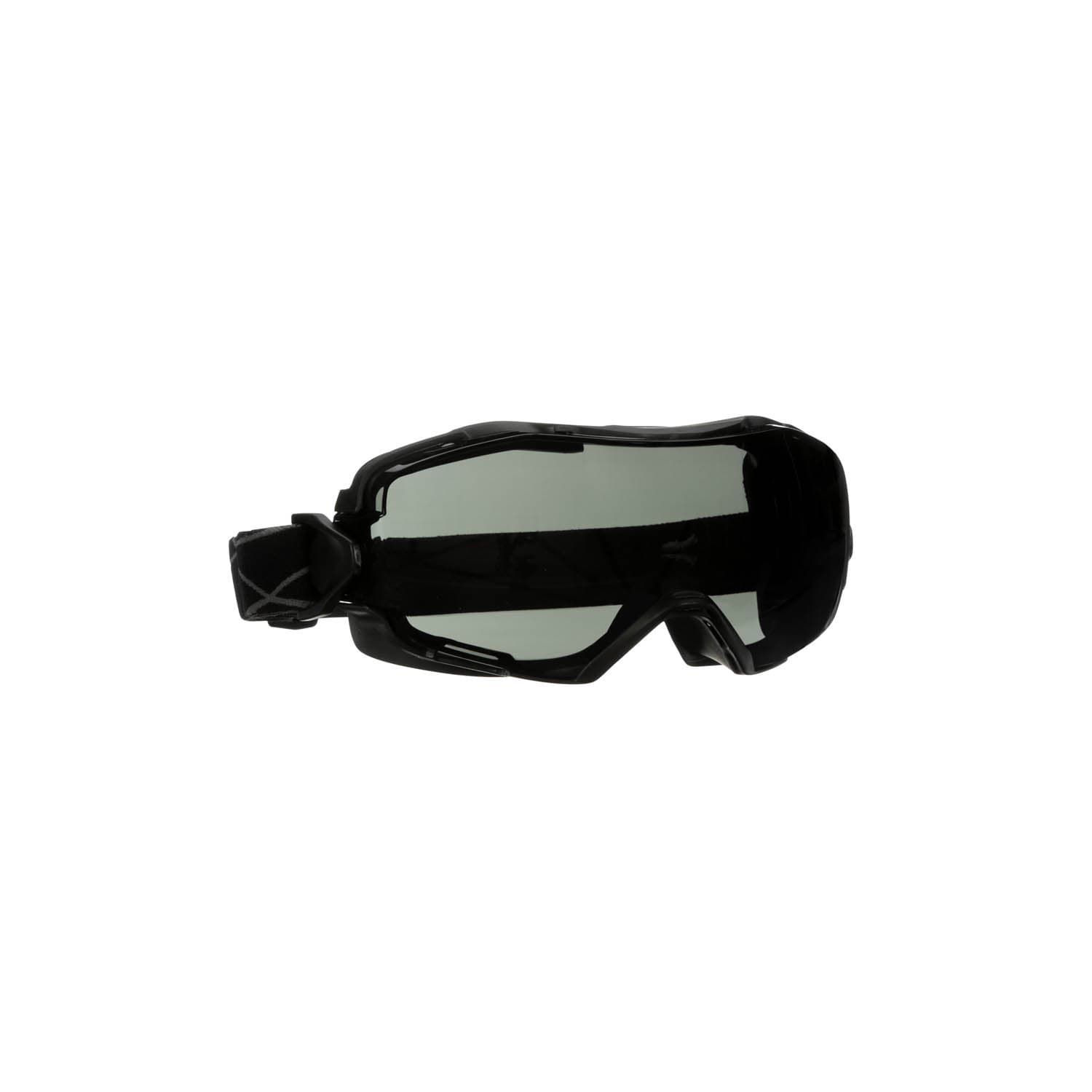 3M GoggleGear 6000 Series, GG6002SGAF-BLK, Black Shroud, Scotchgard Anti-Fog Coating, Gray AF-AS lens