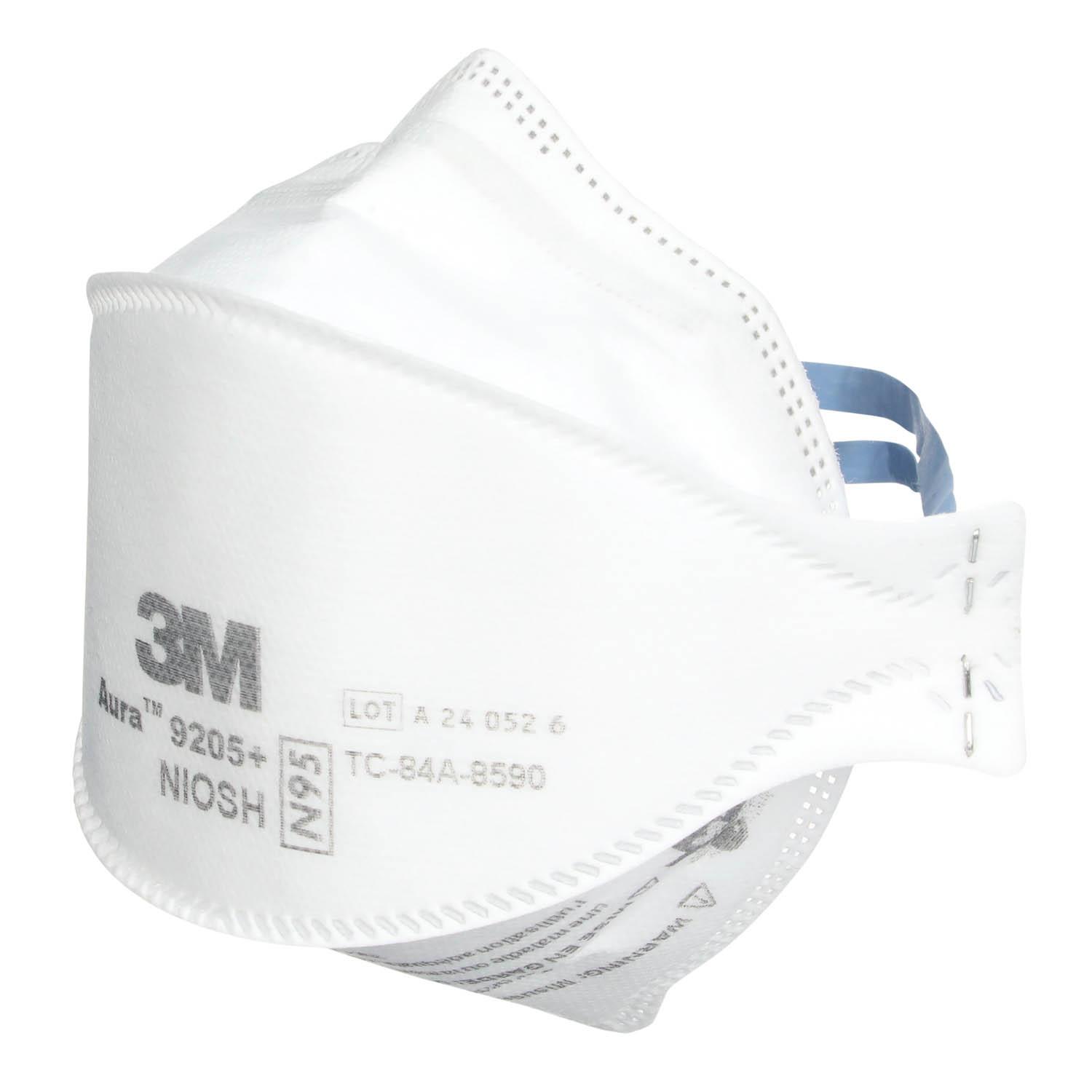 3M™ Aura™ Particulate Respirator 9205+, N95