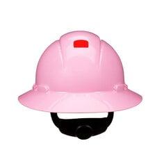 3M™ SecureFit™ Full Brim Hard Hat H-813SFR-UV, Pink, 4-Point Pressure Diffusion Ratchet Suspension, with Uvicator