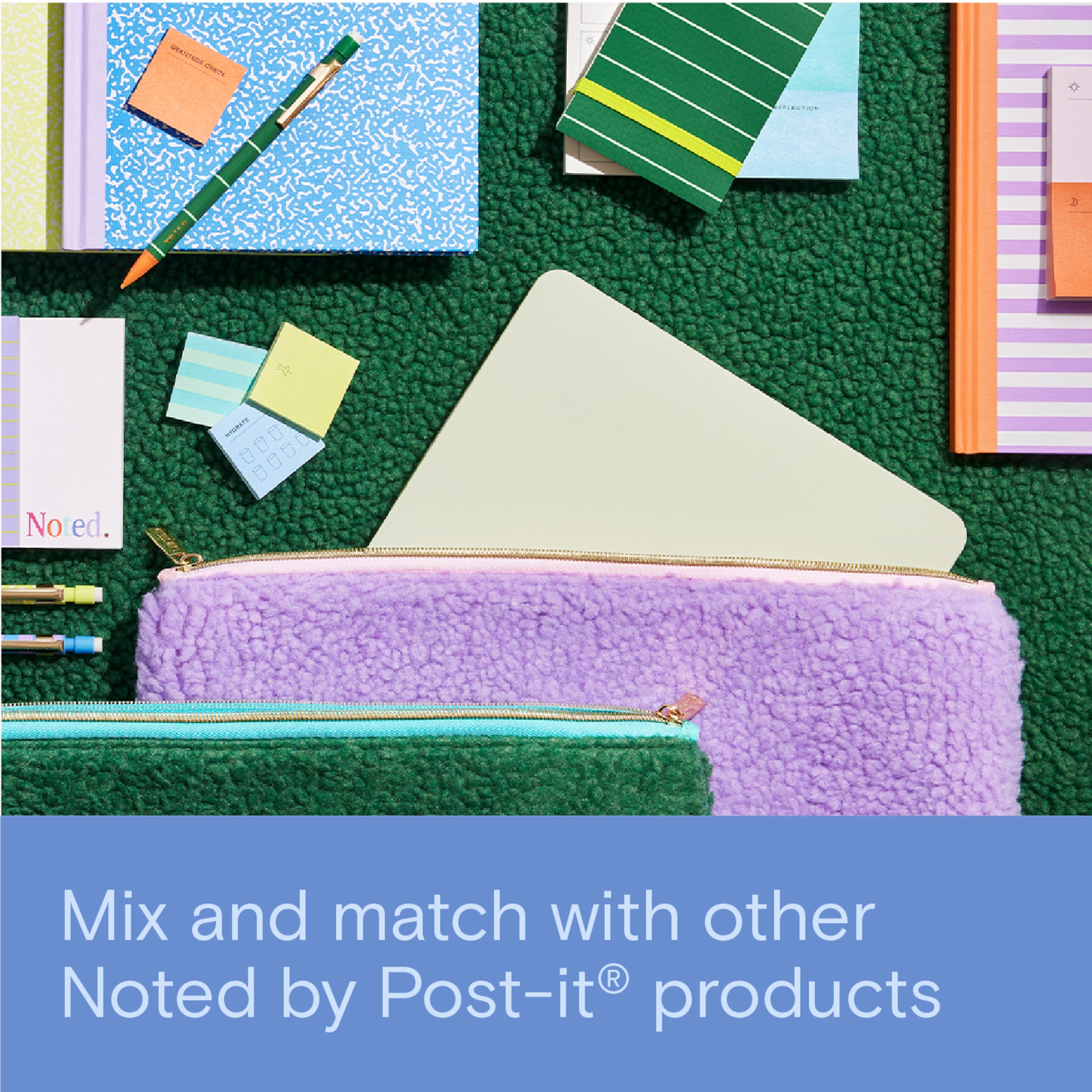 Post-it Notebook NTD9-NB-3, 7 in x 9 7/8 in (177 mm x 250 mm)