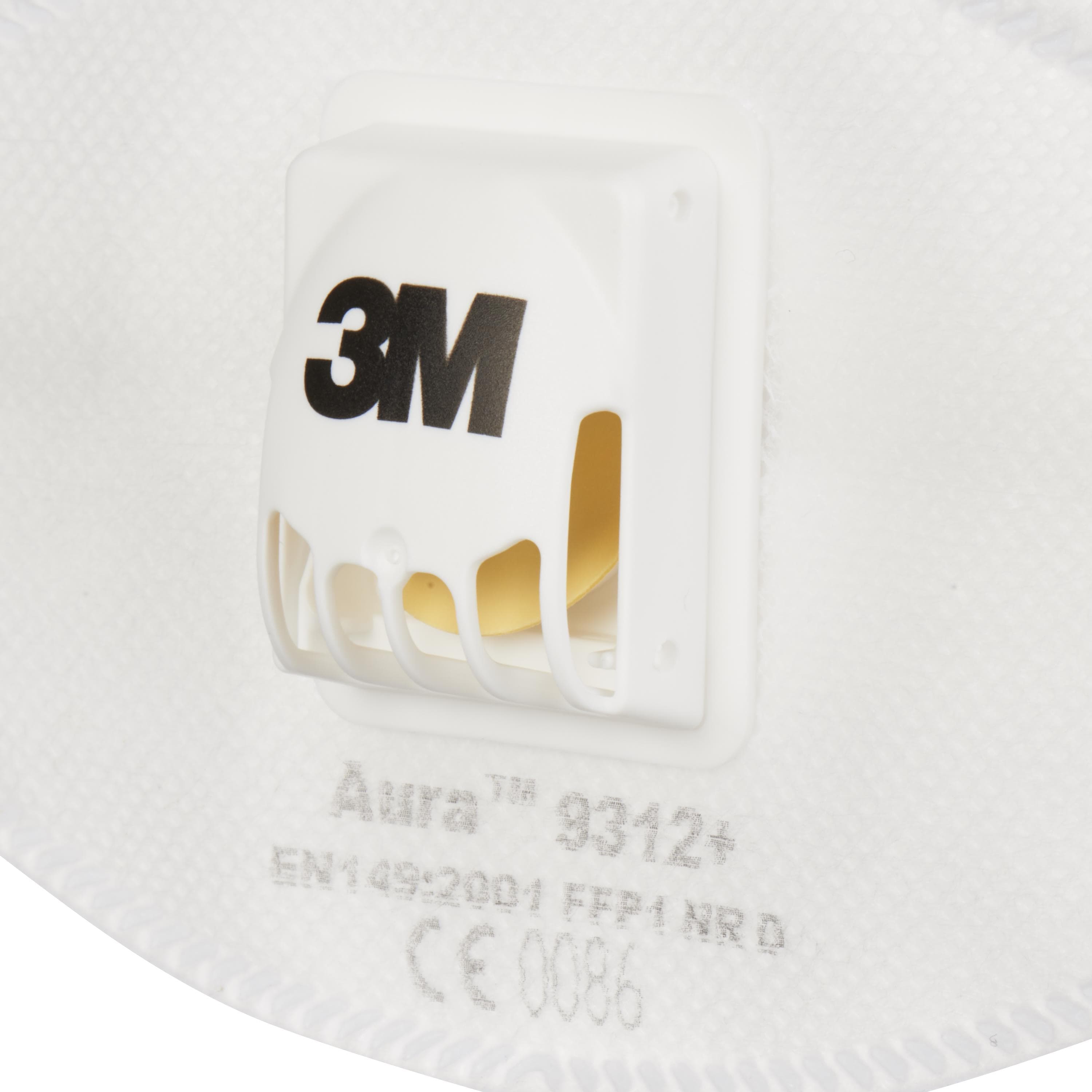 3M™ Aura™ Particulate Respirator 9320A+, P2, 20/Box