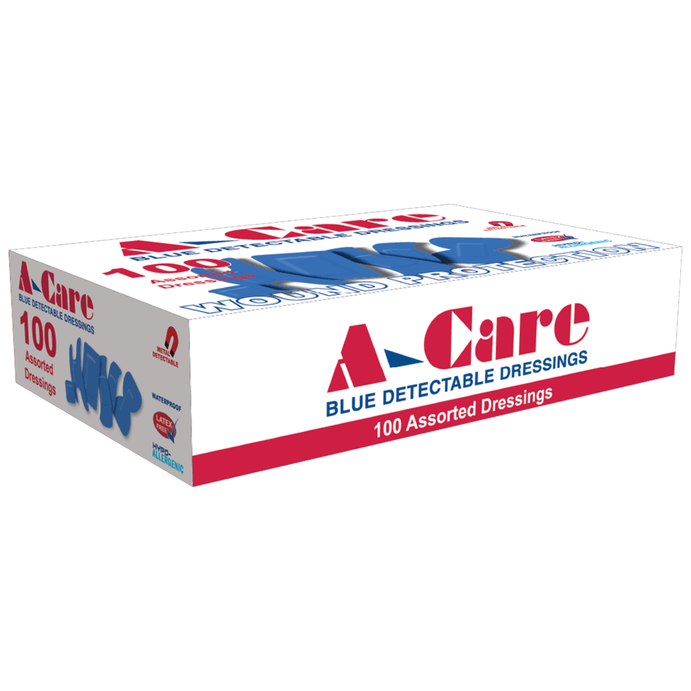 Aero Healthcare A-CARE Detectable Assorted Dressings Box/100