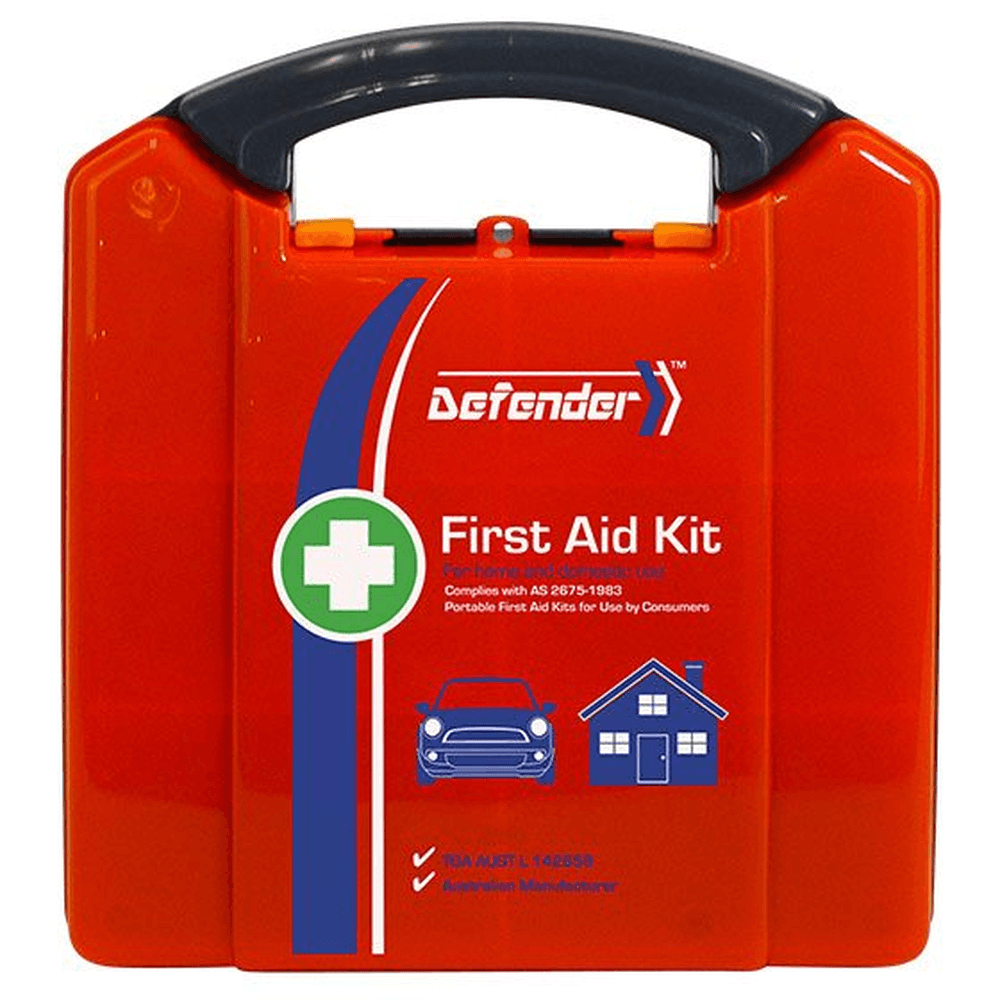 Aero Healthcare DEFENDER 3 Series Plastic Neat First Aid Kit 23 x 9 x 25cm