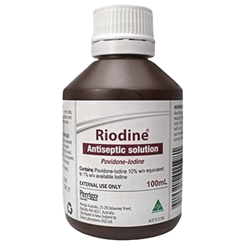 Aero Healthcare RIODINE 10% Povidone Iodine Solution Bottle 100ml