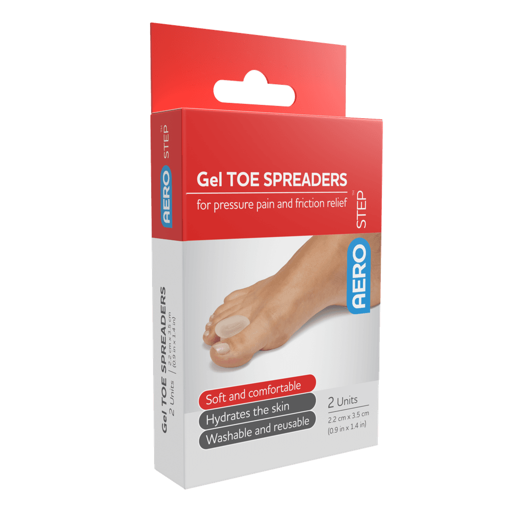 Aero Healthcare AEROSTEP Gel Toe Spreader 22 x 35mm Box/2