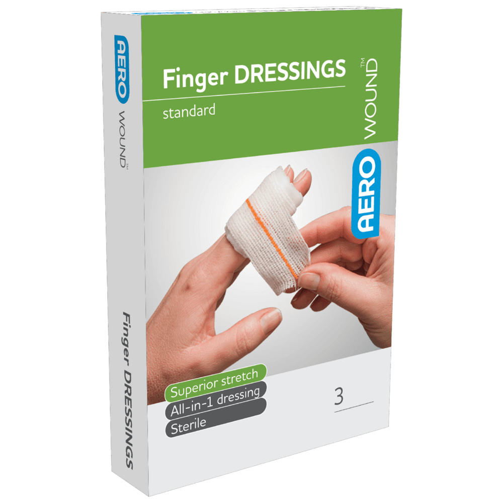 Aero Healthcare AEROWOUND Finger Dressing Env/3