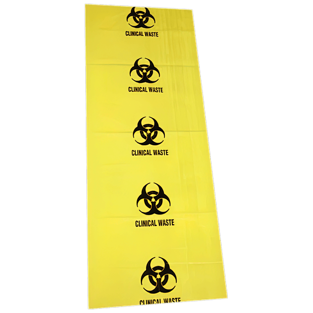 Aero Healthcare AEROHAZARD Biohazard Clinical Waste Bag 120L - 55um (490 x 1200mm)