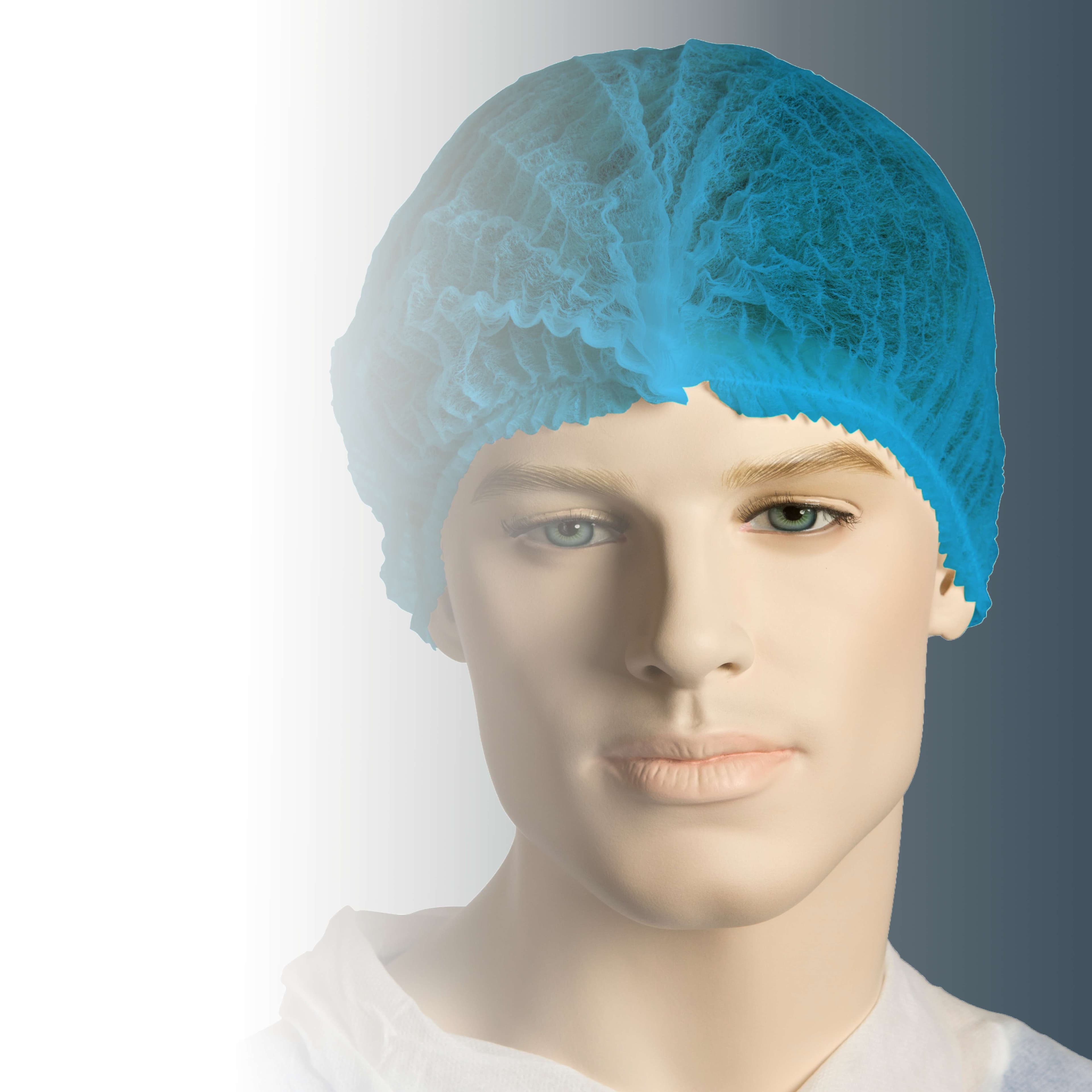 Bastion Polypropylene  Crimped  Berets  -  21"