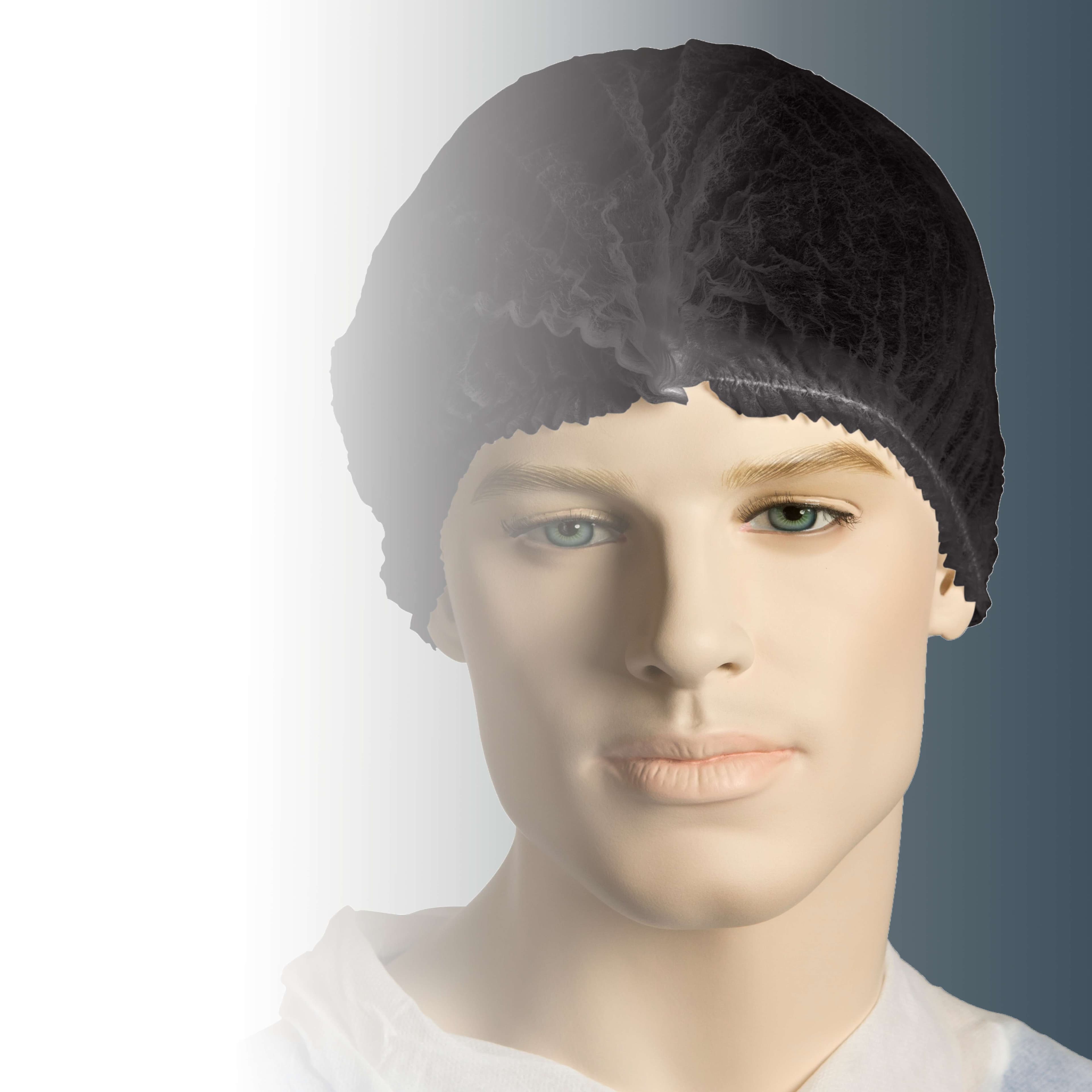 Bastion Polypropylene  Crimped  Berets  -  21"_4