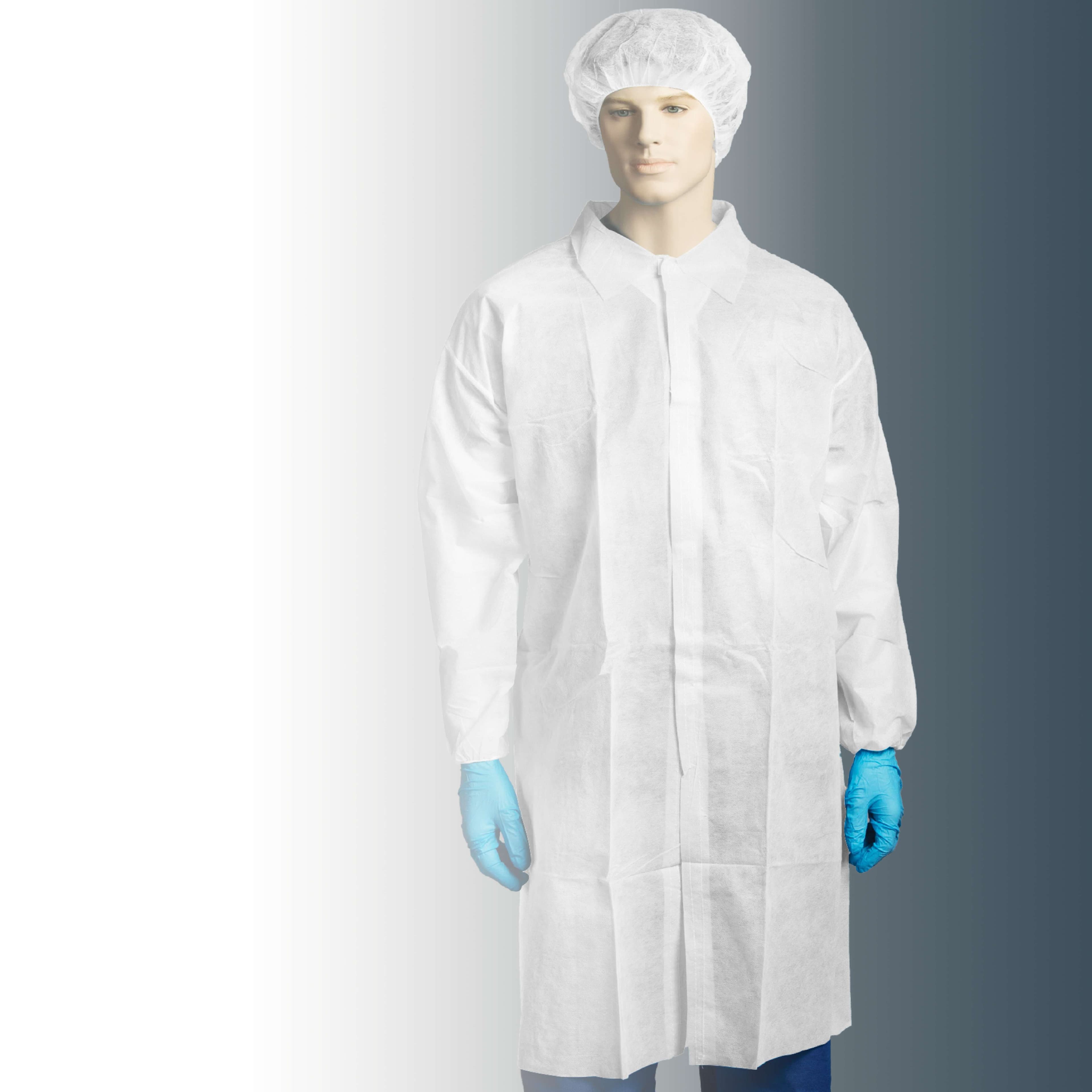 Bastion Polypropylene  Labcoat  -  No Pocket_2