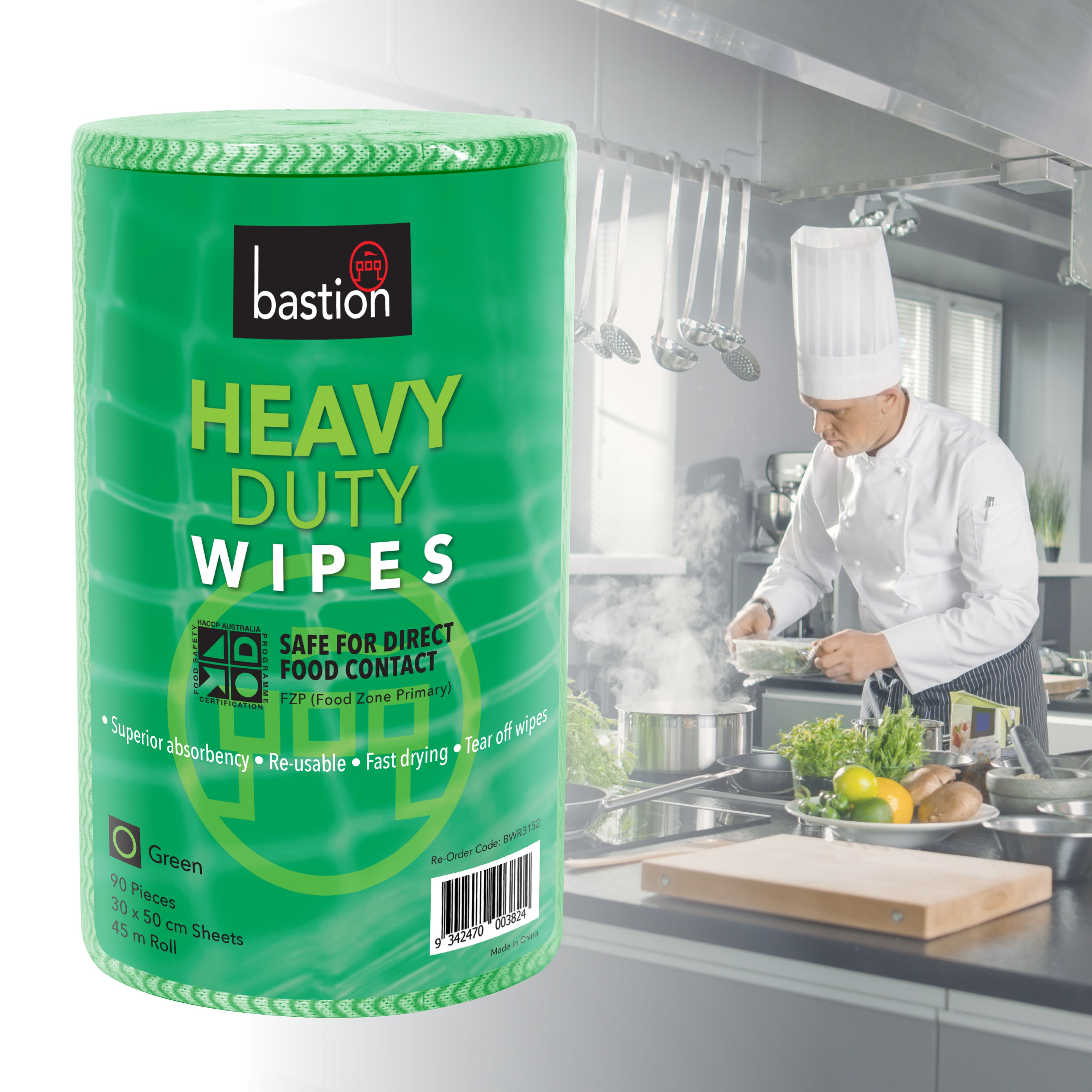 Bastion Heavy  Duty  Wipes  -  Rolls_2