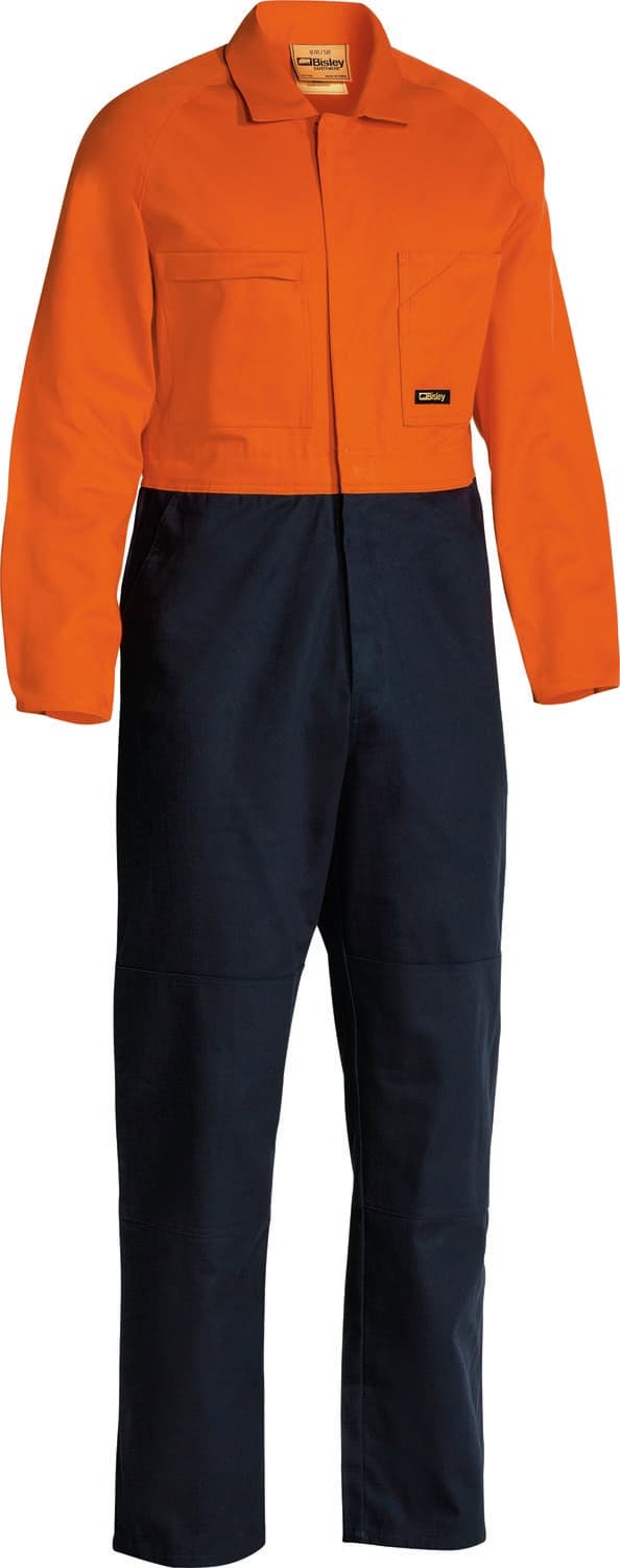 Bisley Hi Vis Drill Coverall_2