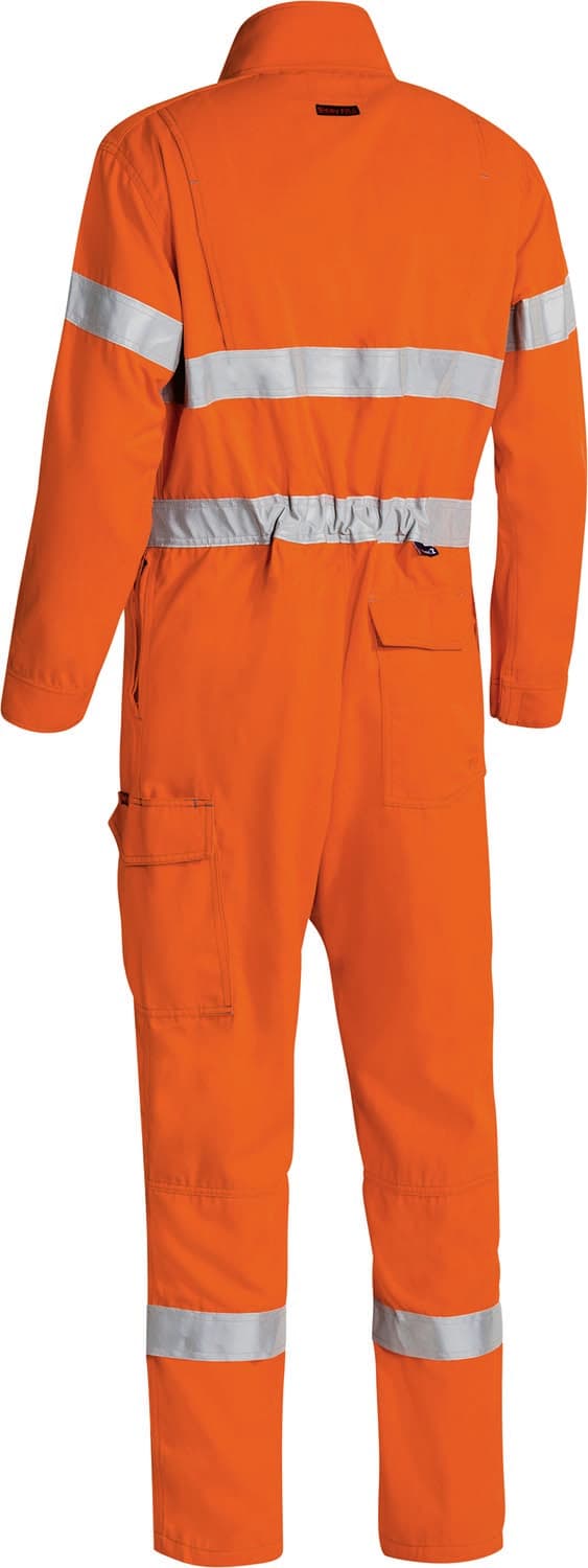 Bisley TenCate Tecasafe® Plus 700 Taped Hi Vis FR Vented Coverall_1