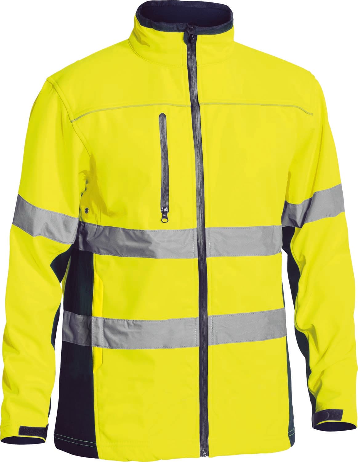 Bisley Taped Hi Vis Soft Shell Jacket