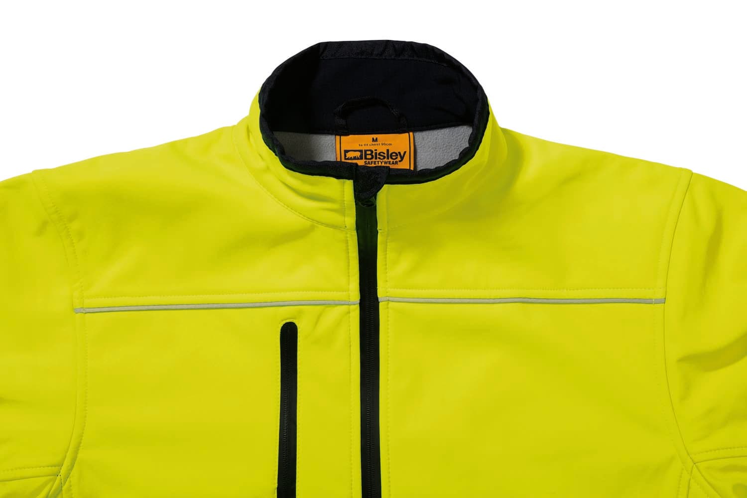 Bisley Taped Hi Vis Soft Shell Jacket_5