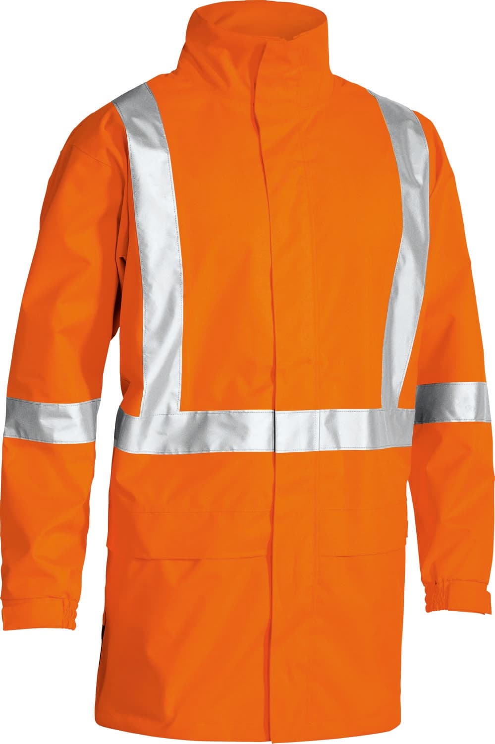 Bisley X Taped Hi Vis Rain Shell Jacket