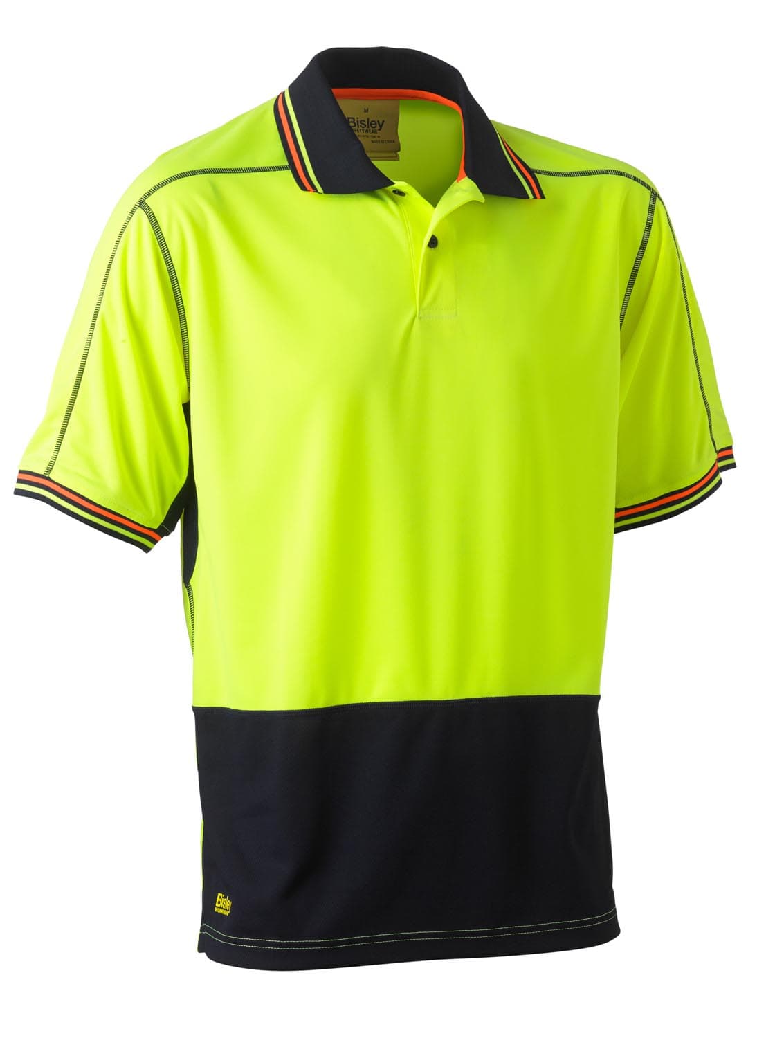 Bisley Hi Vis Polyester Mesh Polo