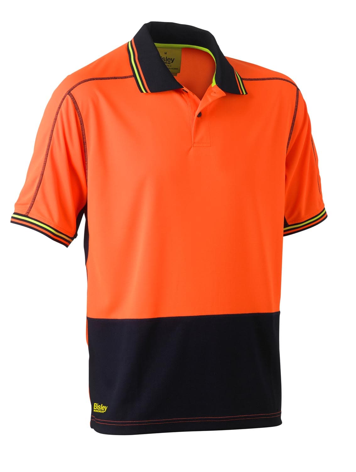 Bisley Hi Vis Polyester Mesh Polo_2