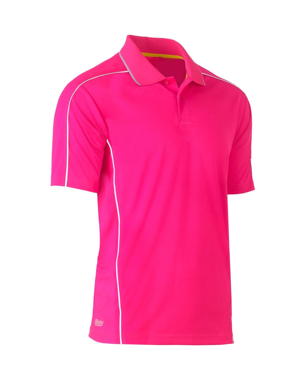 Bisley Cool Mesh Polo with Reflective Piping_11