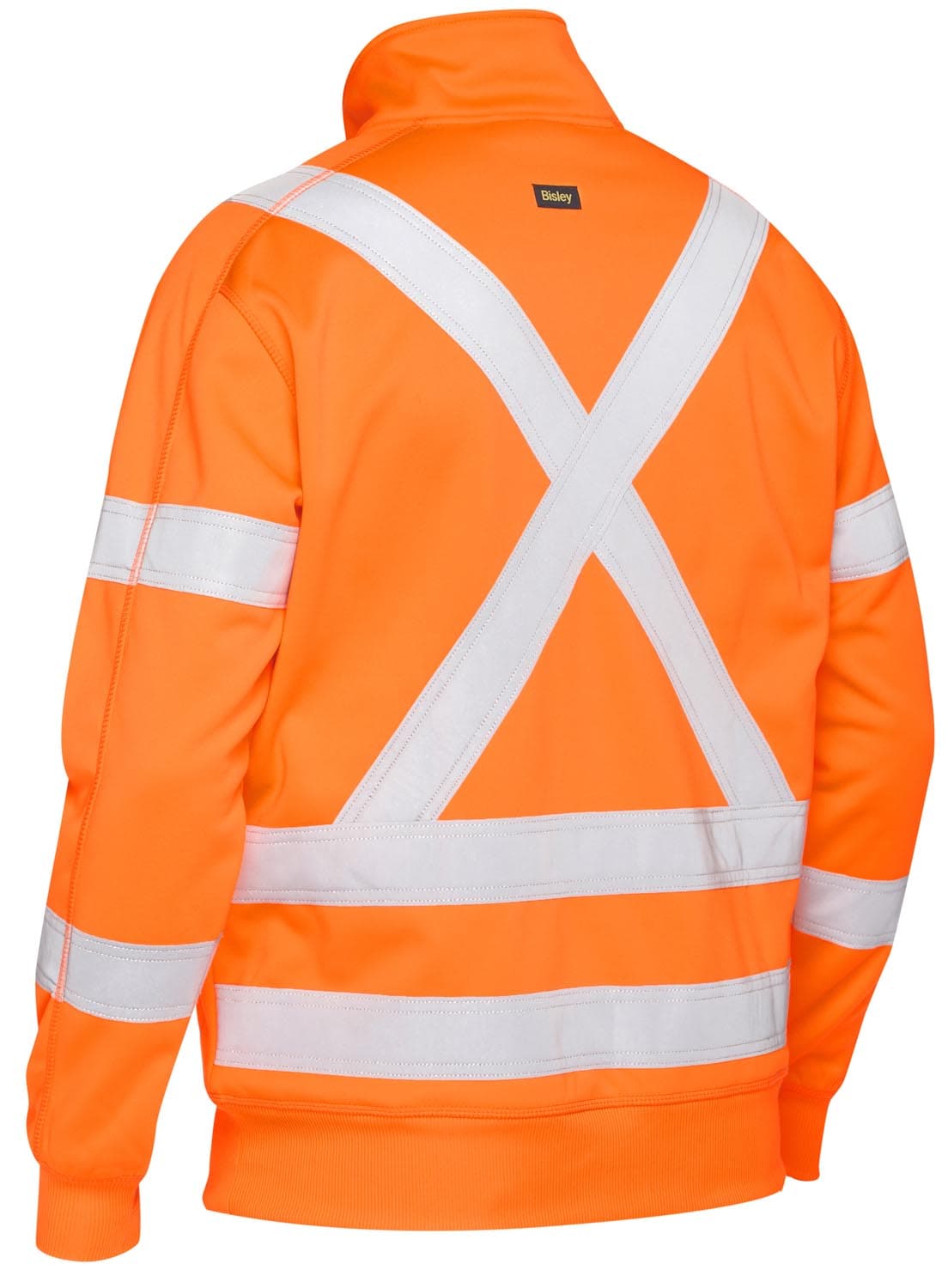 Bisley X Taped Hi Vis 1/4 Zip Pullover