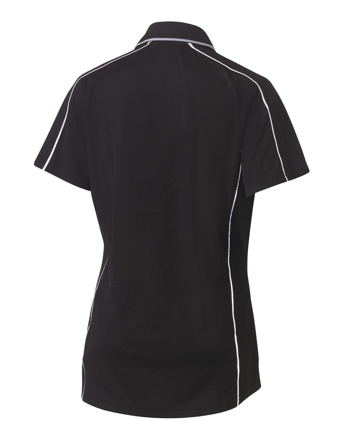 Bisley Women's Cool Mesh Polo with Reflective Piping_3