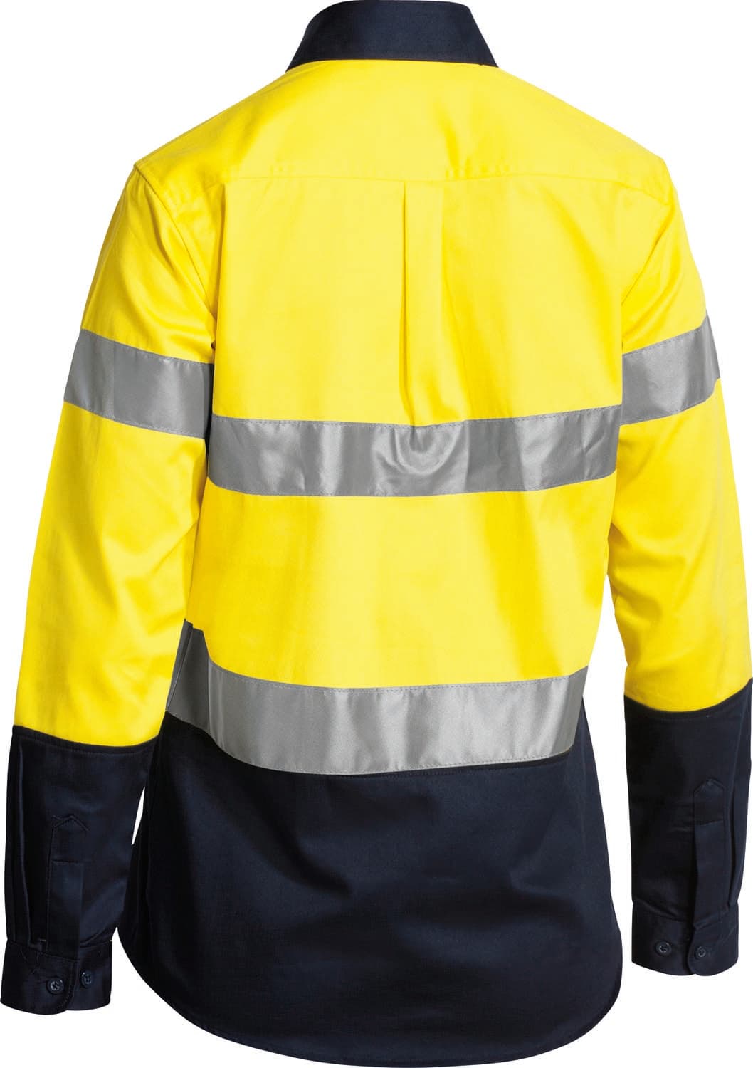 Bisley Women's Taped Hi Vis Drill Shirt_1