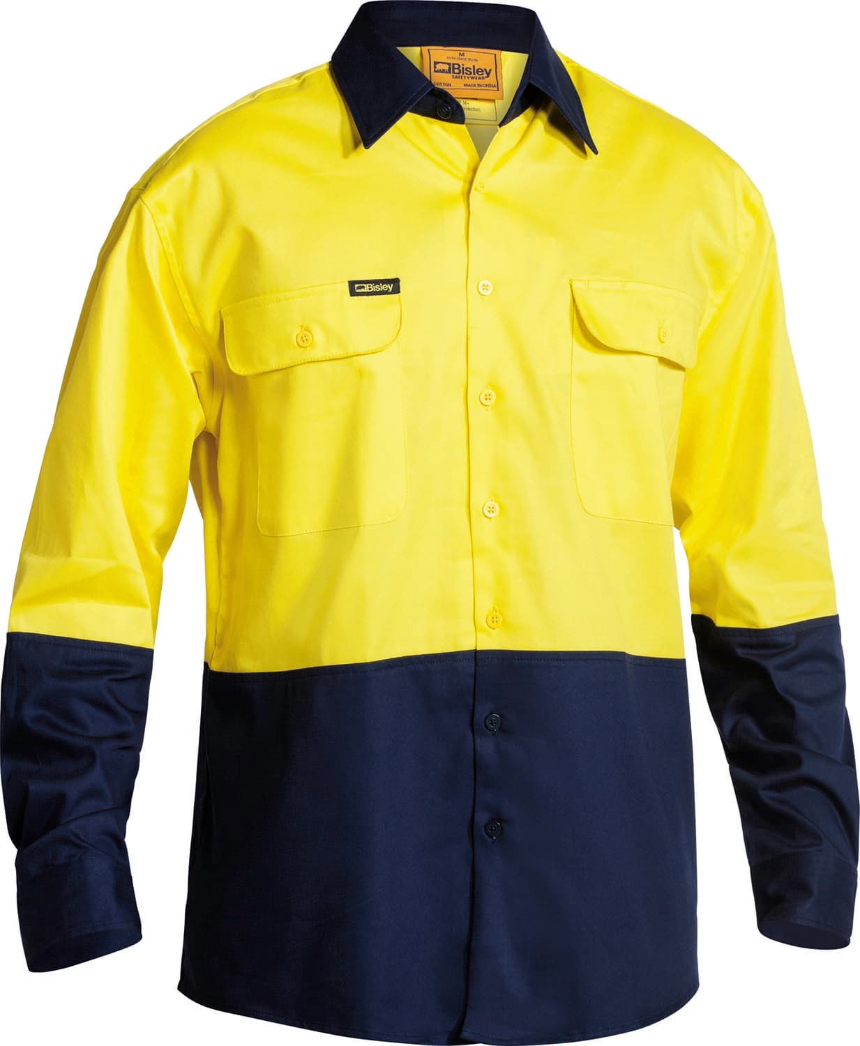 Bisley HI Vis Drill Shirt