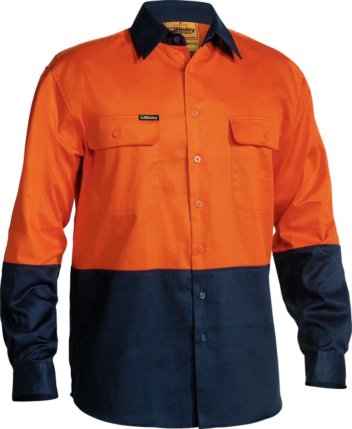 Bisley HI Vis Drill Shirt_2