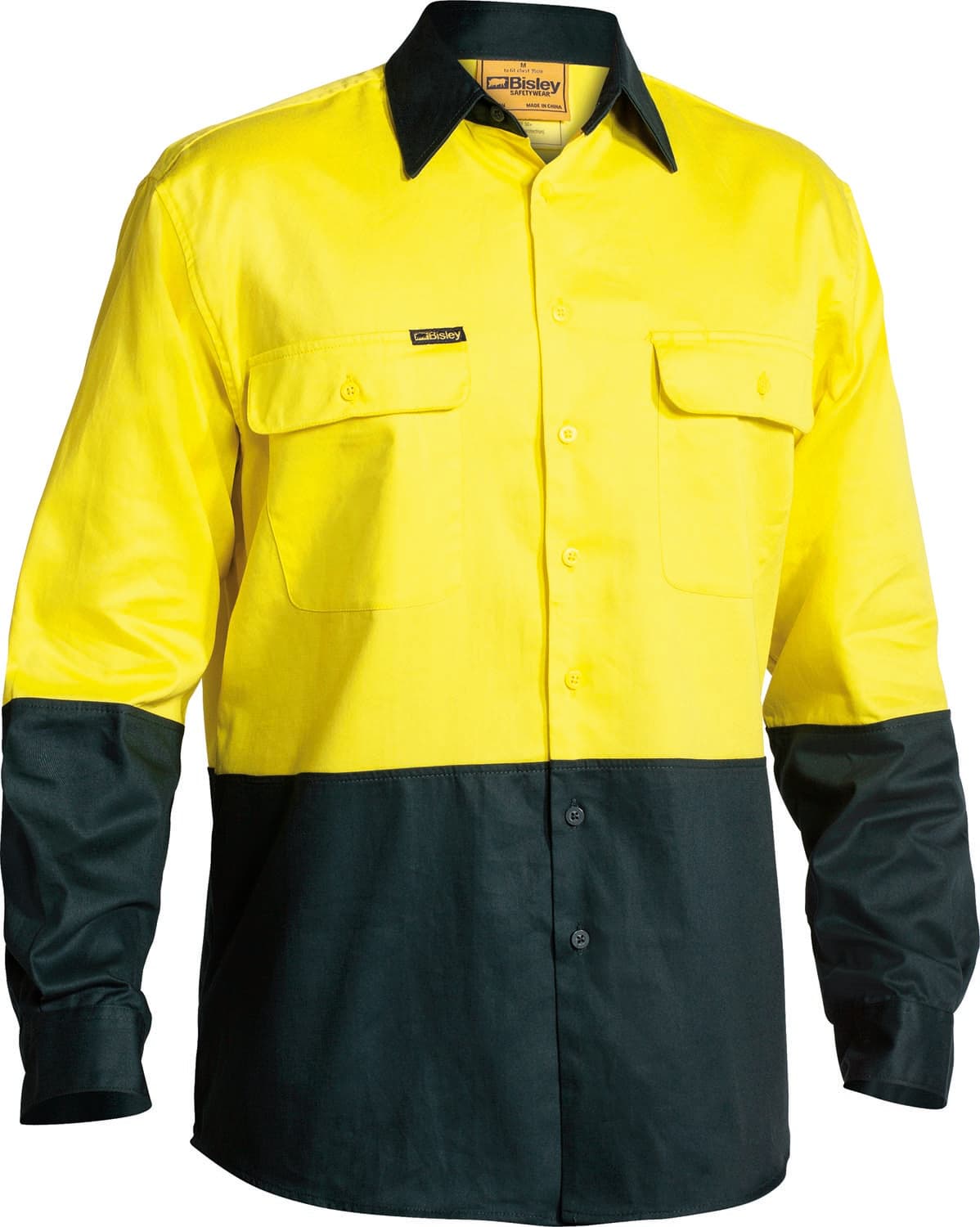 Bisley HI Vis Drill Shirt_4