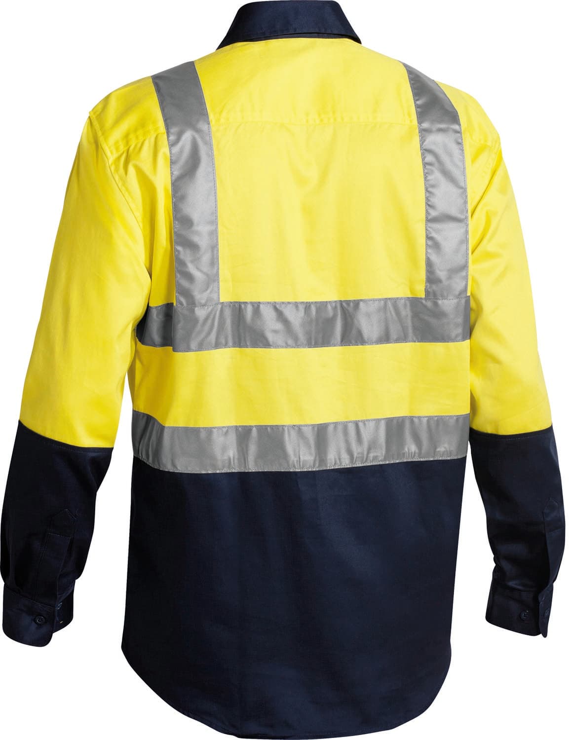 Bisley Taped Hi Vis Drill Shirt_1