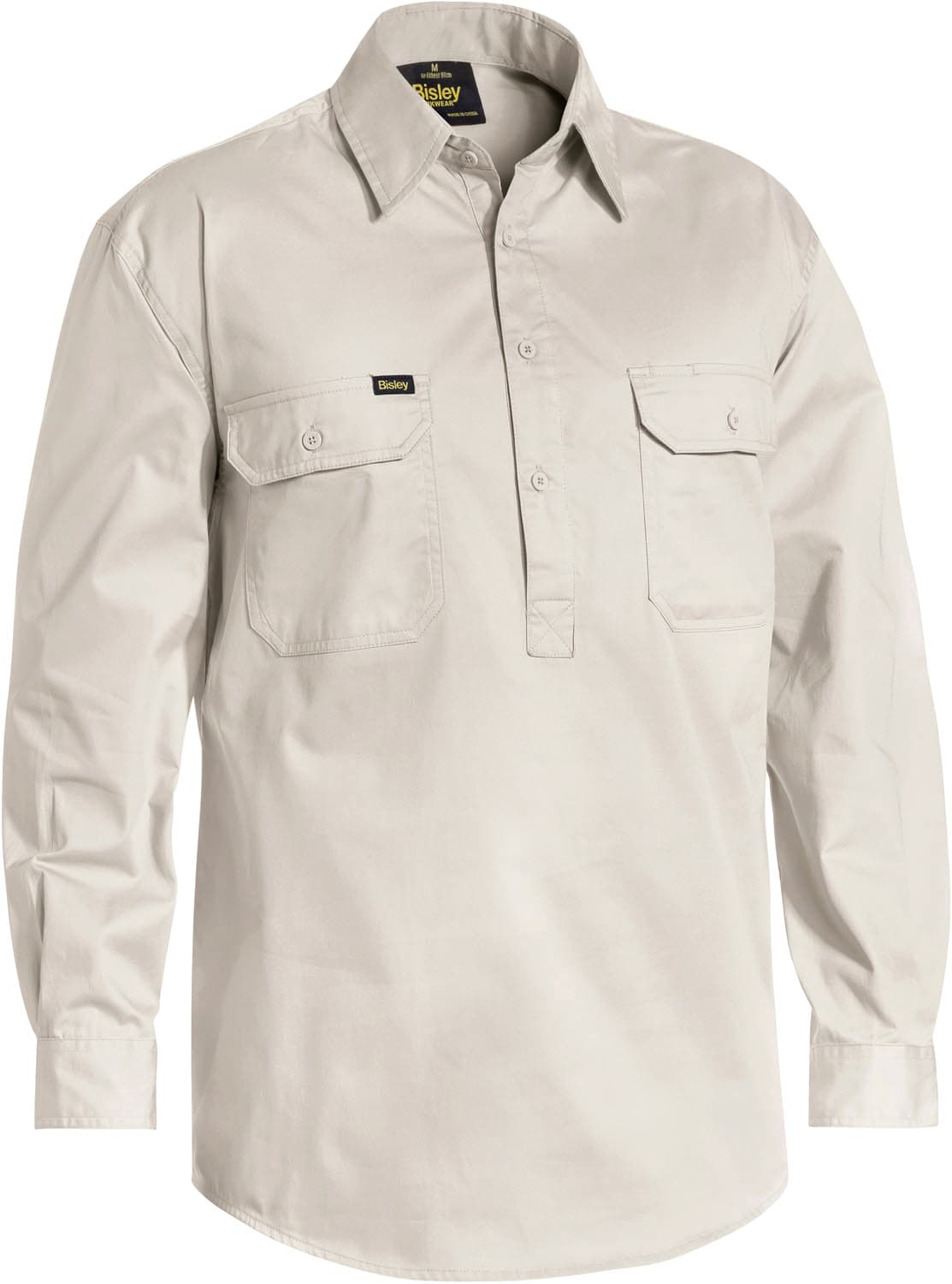 Bisley Closed Front Cool Lightweight Drill Shirt_2