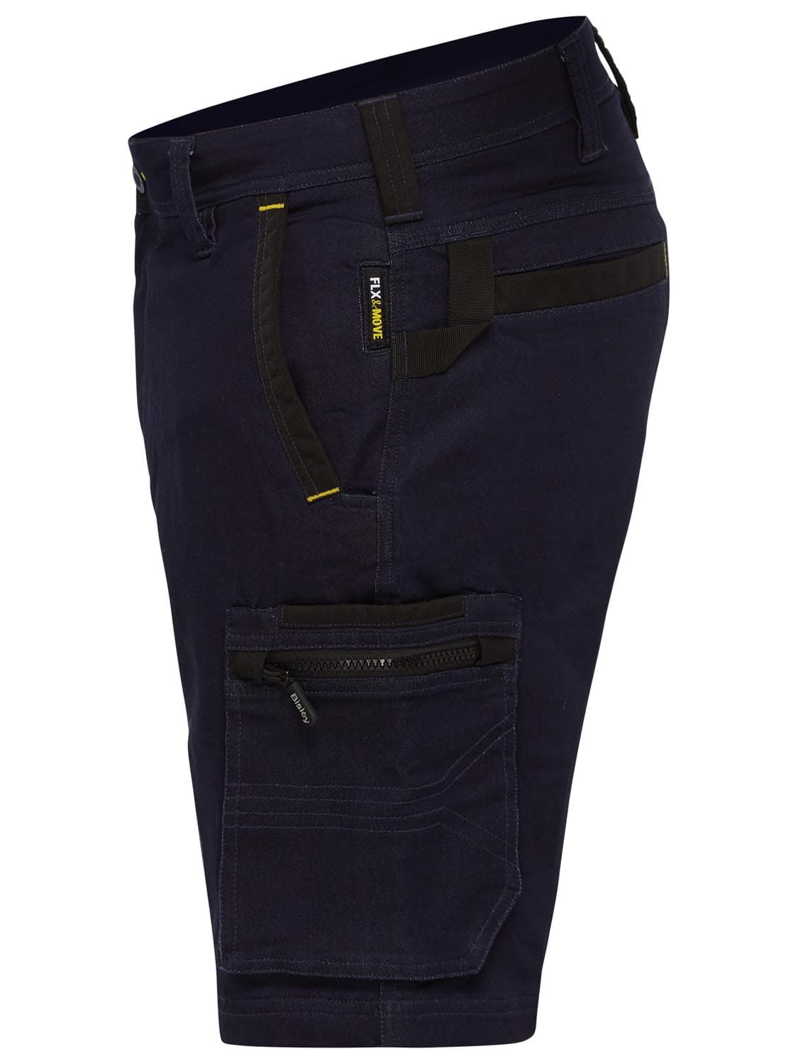 Bisley Flx and Move™ Stretch Denim Zip Cargo Shorts_13