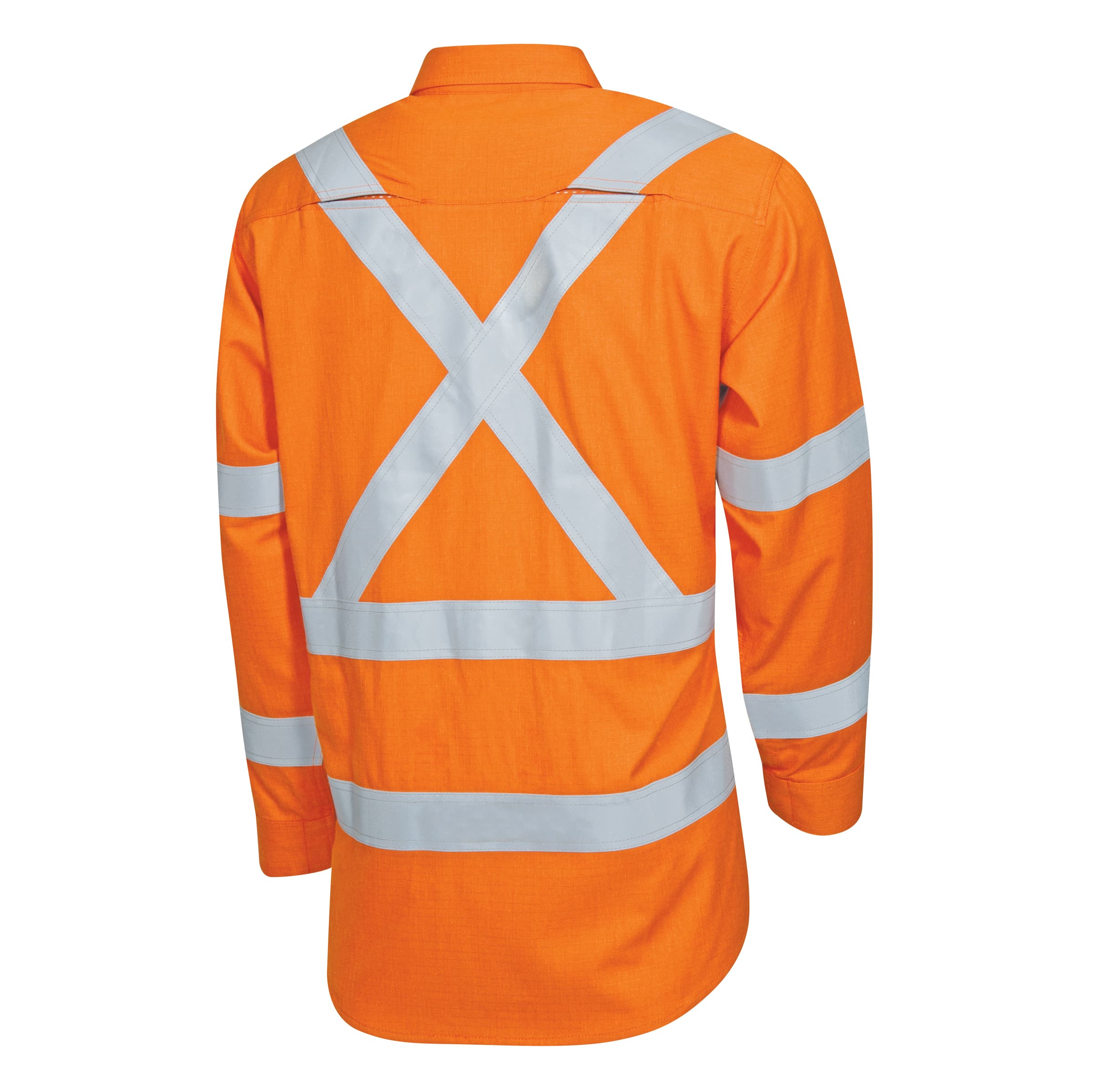 Bool PT Shirt 155gsm Parvotex 2.0 L/S Fire Retardent With Loxy FR 9801 Bio- Motion 'H' Front, 'X' Back Reflective Tape_1