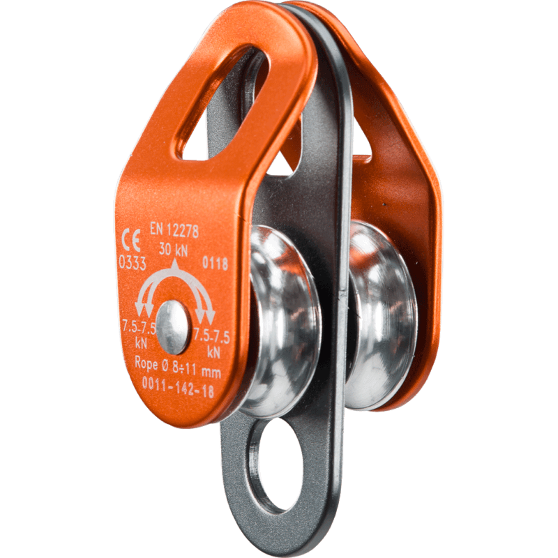 Climbing Technology Up Roll Double Compact 30kN Pulley