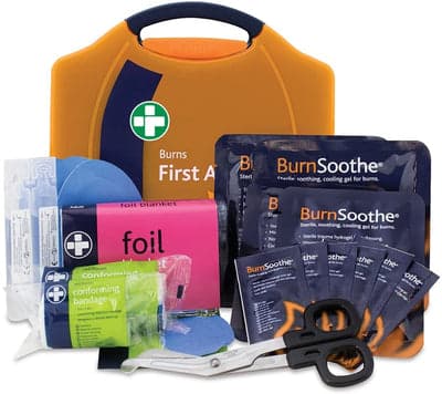 FastAid Emergency Burns Kit, Plastic Portable