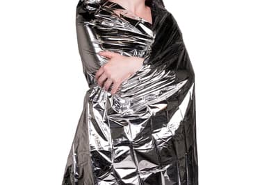 FastAid Emergency Shock Blanket, Silver Space